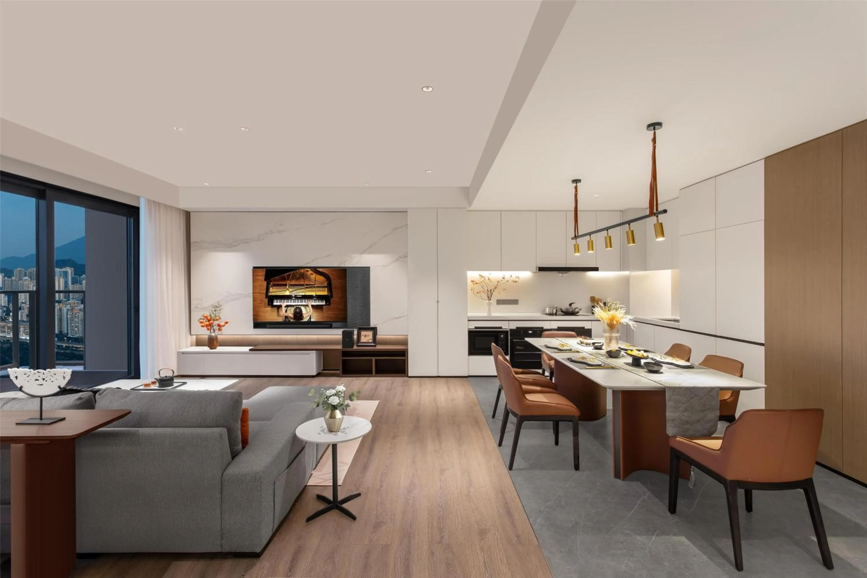 Bedroom in Ascott Fengyishan Shenzhen