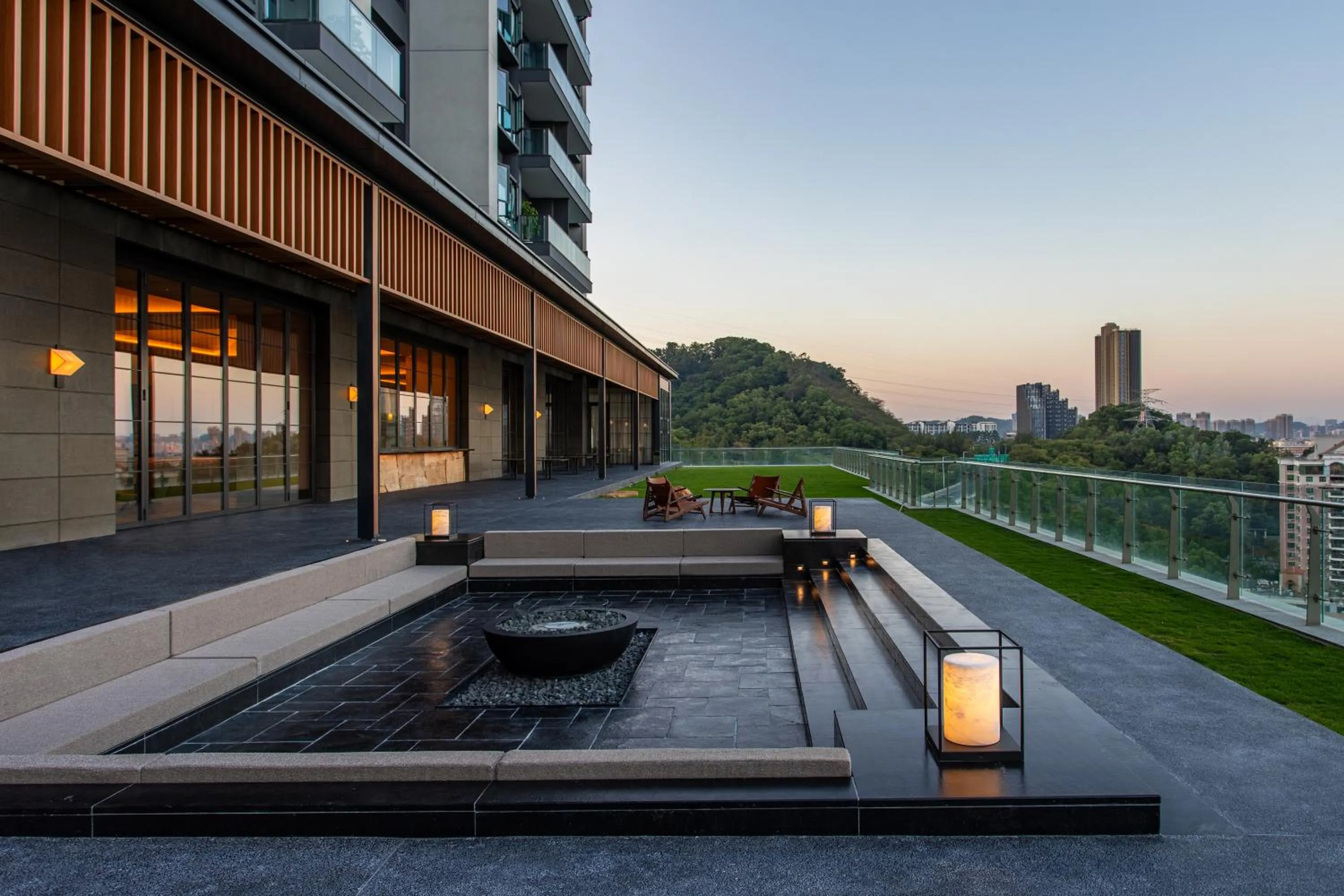 City view in Ascott Fengyishan Shenzhen