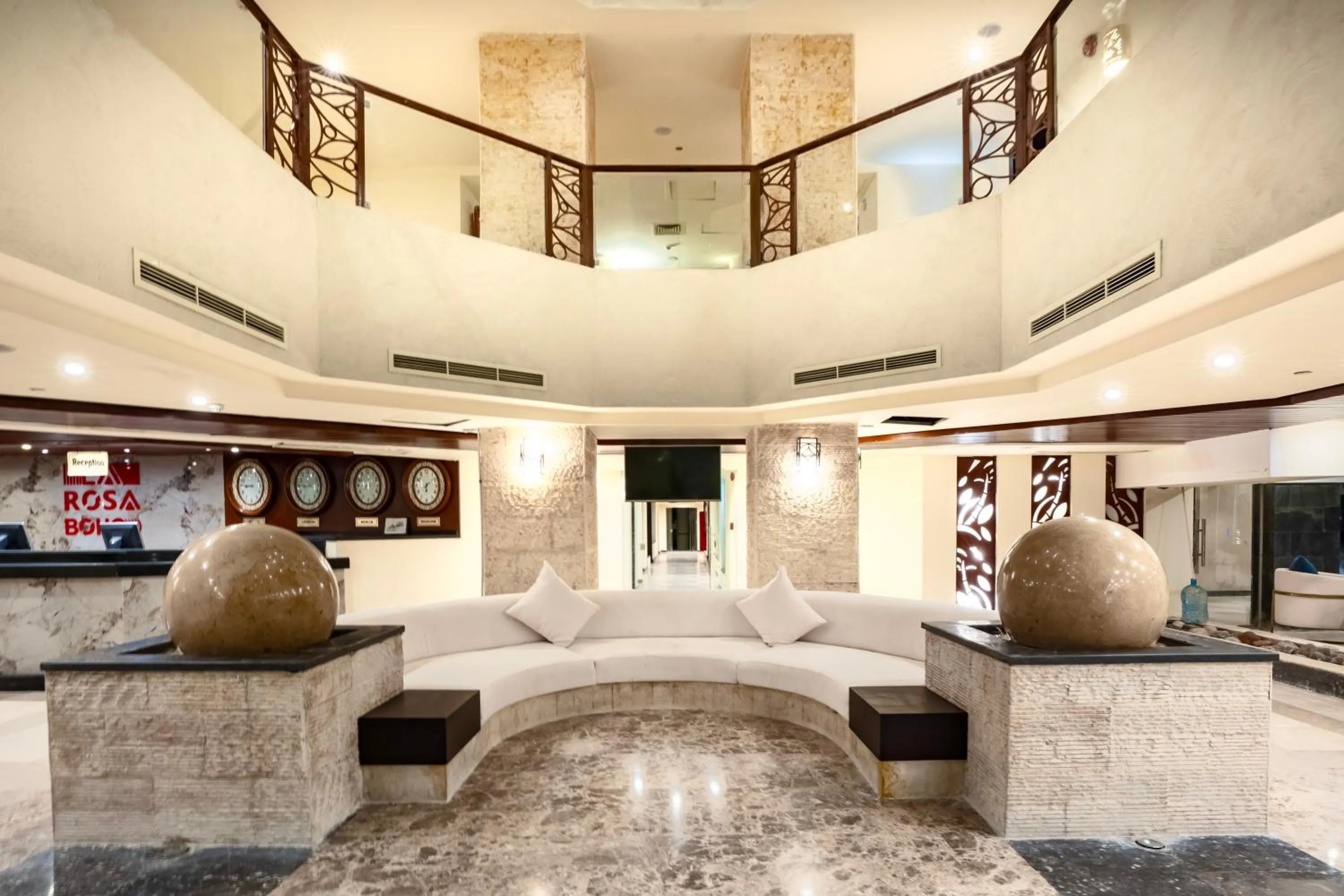 Property building in La Rosa Boho Aqua park Hotel