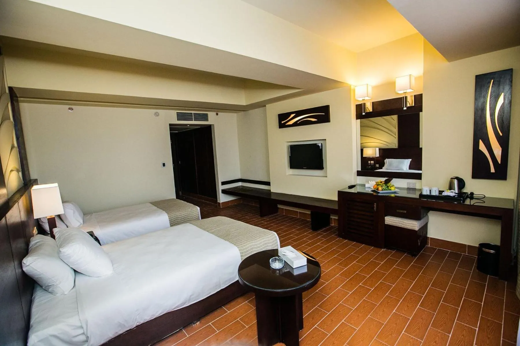 TV and multimedia in La Rosa Boho Aqua park Hotel