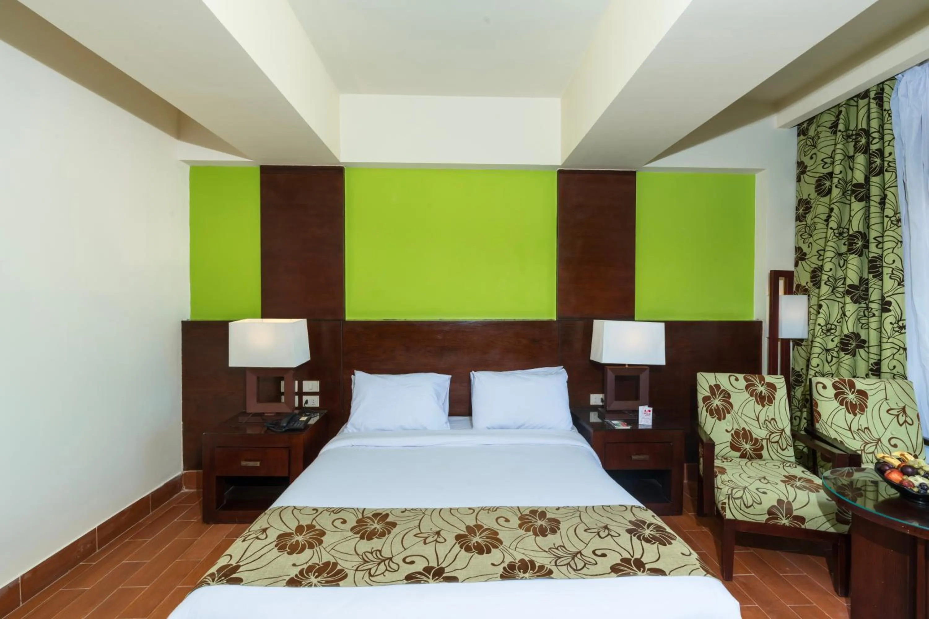 Bed in La Rosa Boho Aqua park Hotel