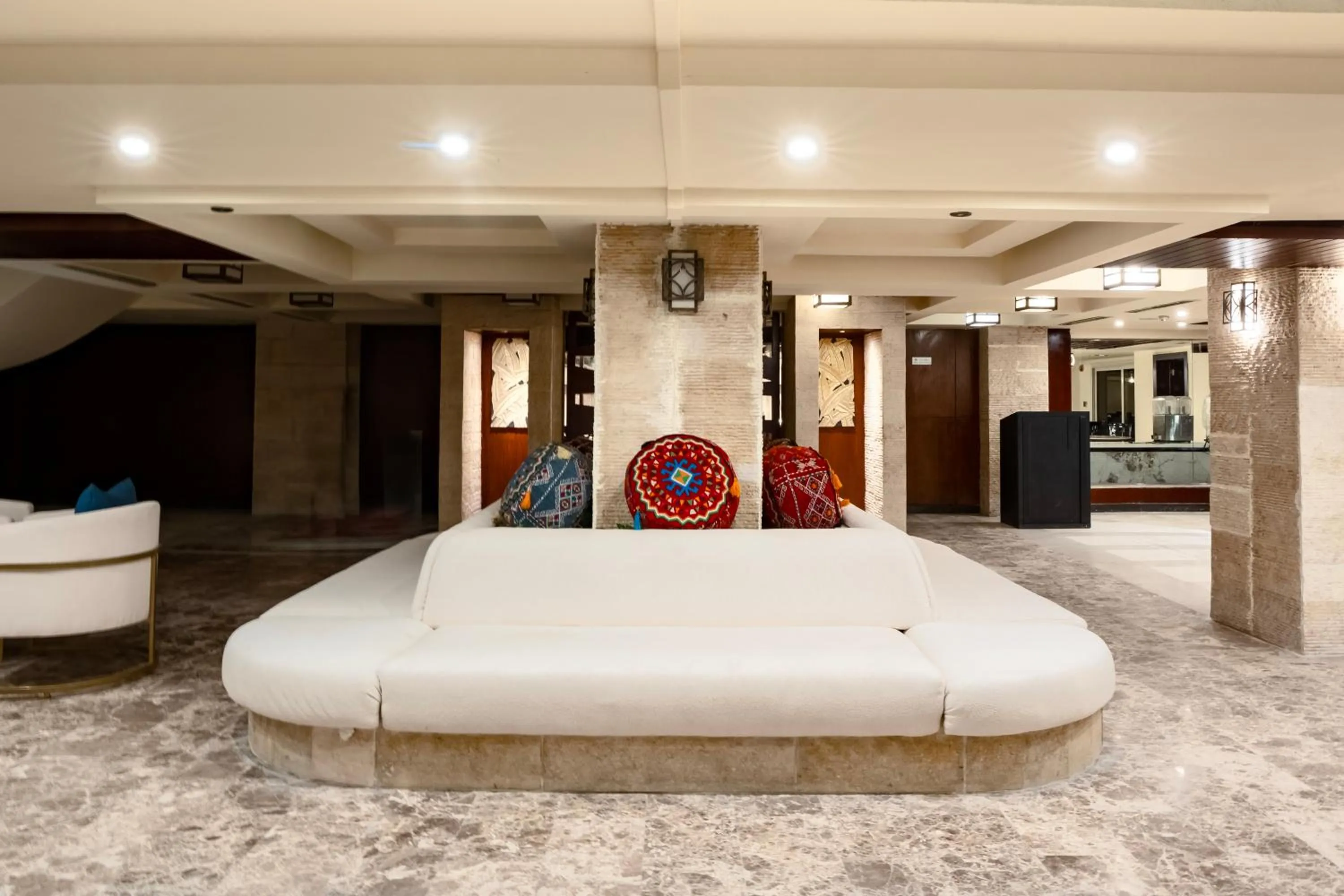 Lobby or reception in La Rosa Boho Aqua park Hotel