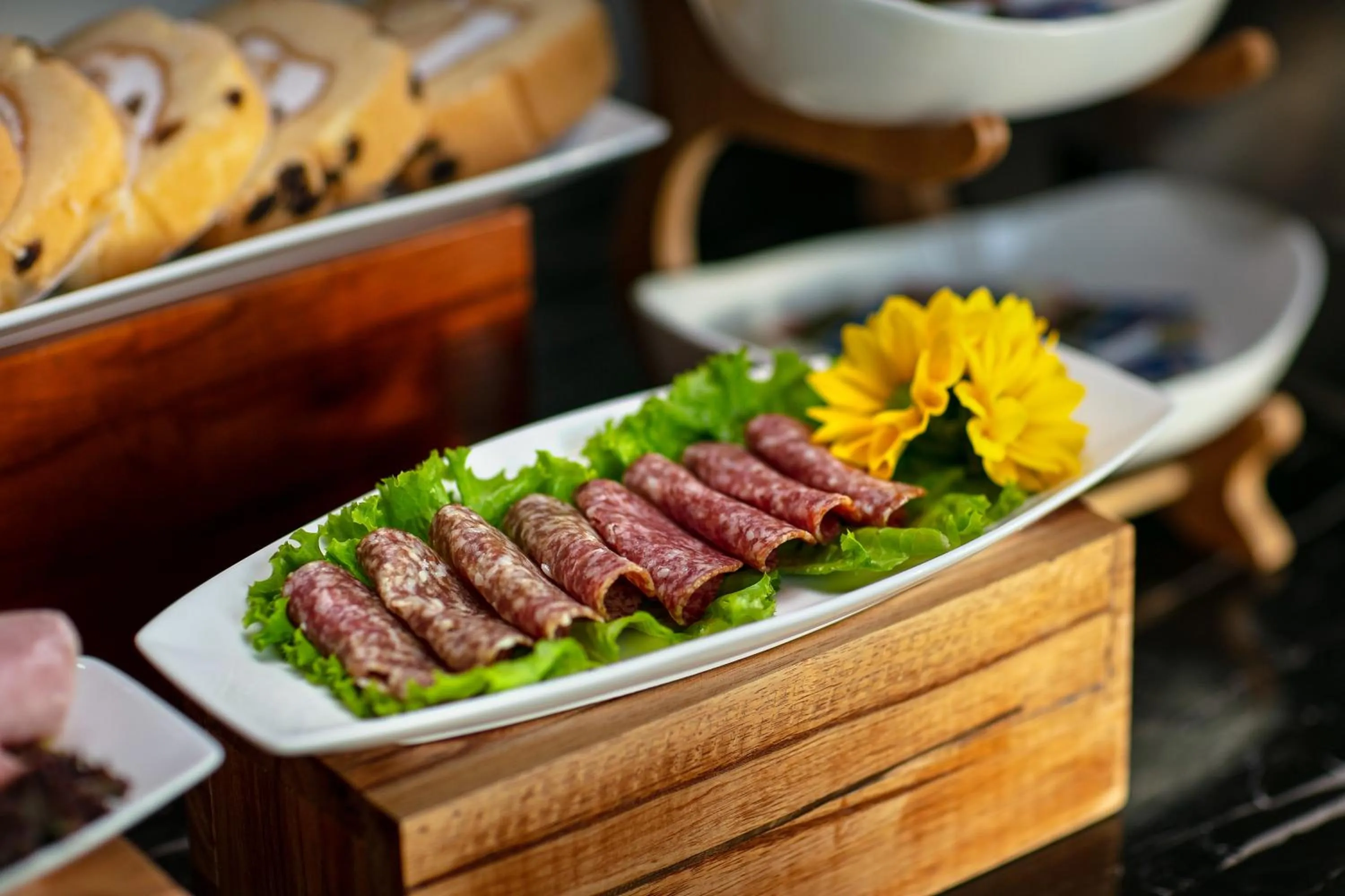 Breakfast in Le Premier Hotel & Rooftop Bar