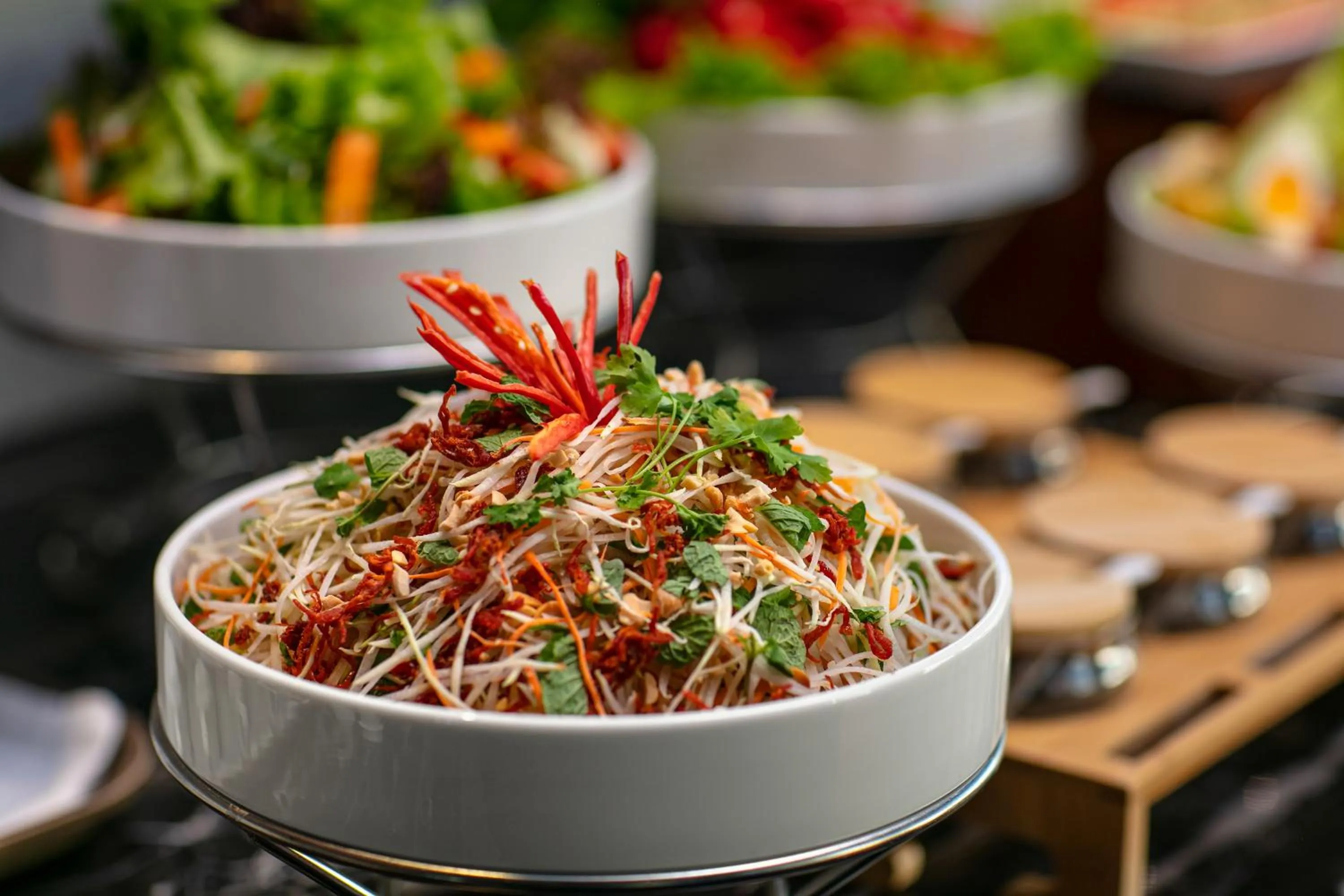 Breakfast in Le Premier Hotel & Rooftop Bar