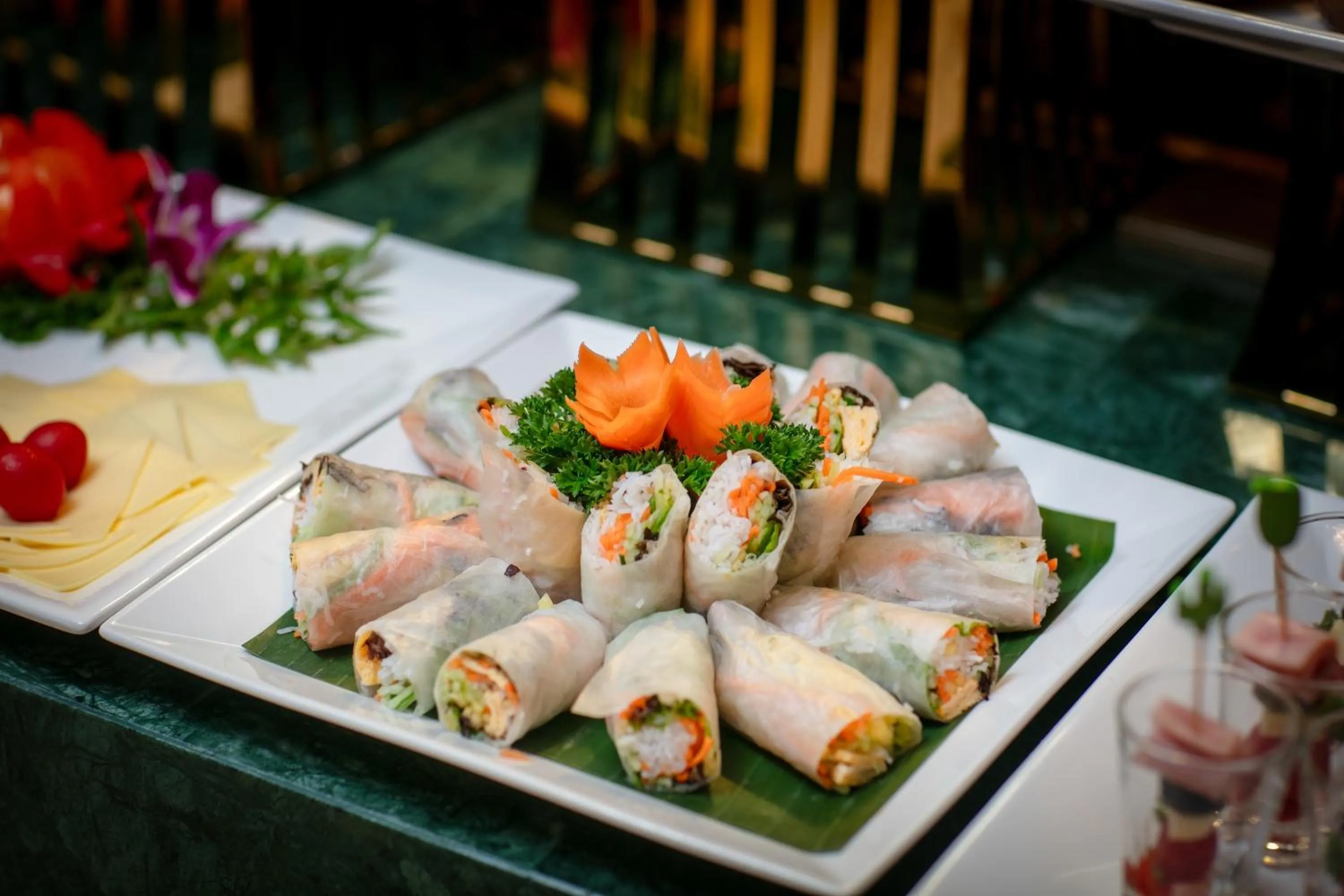 Food in Le Premier Hotel & Rooftop Bar