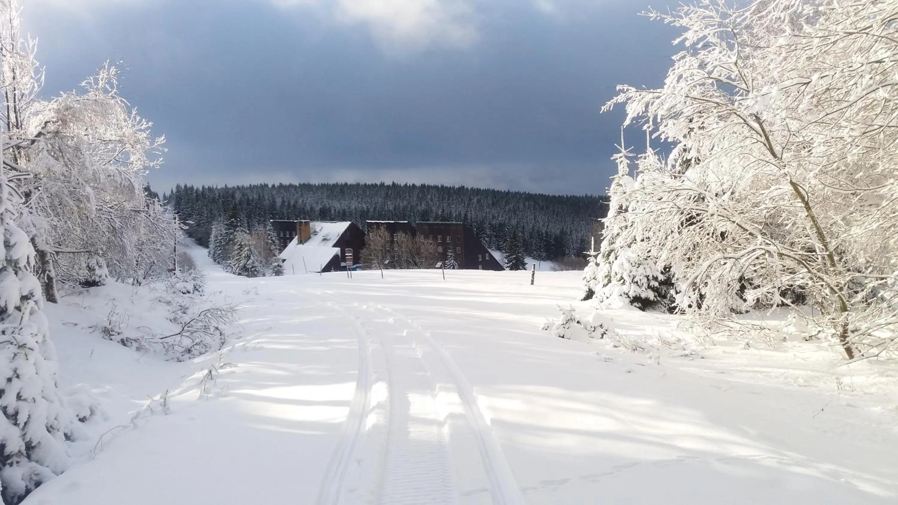Decorative detail in Hotel Tetřeví Boudy