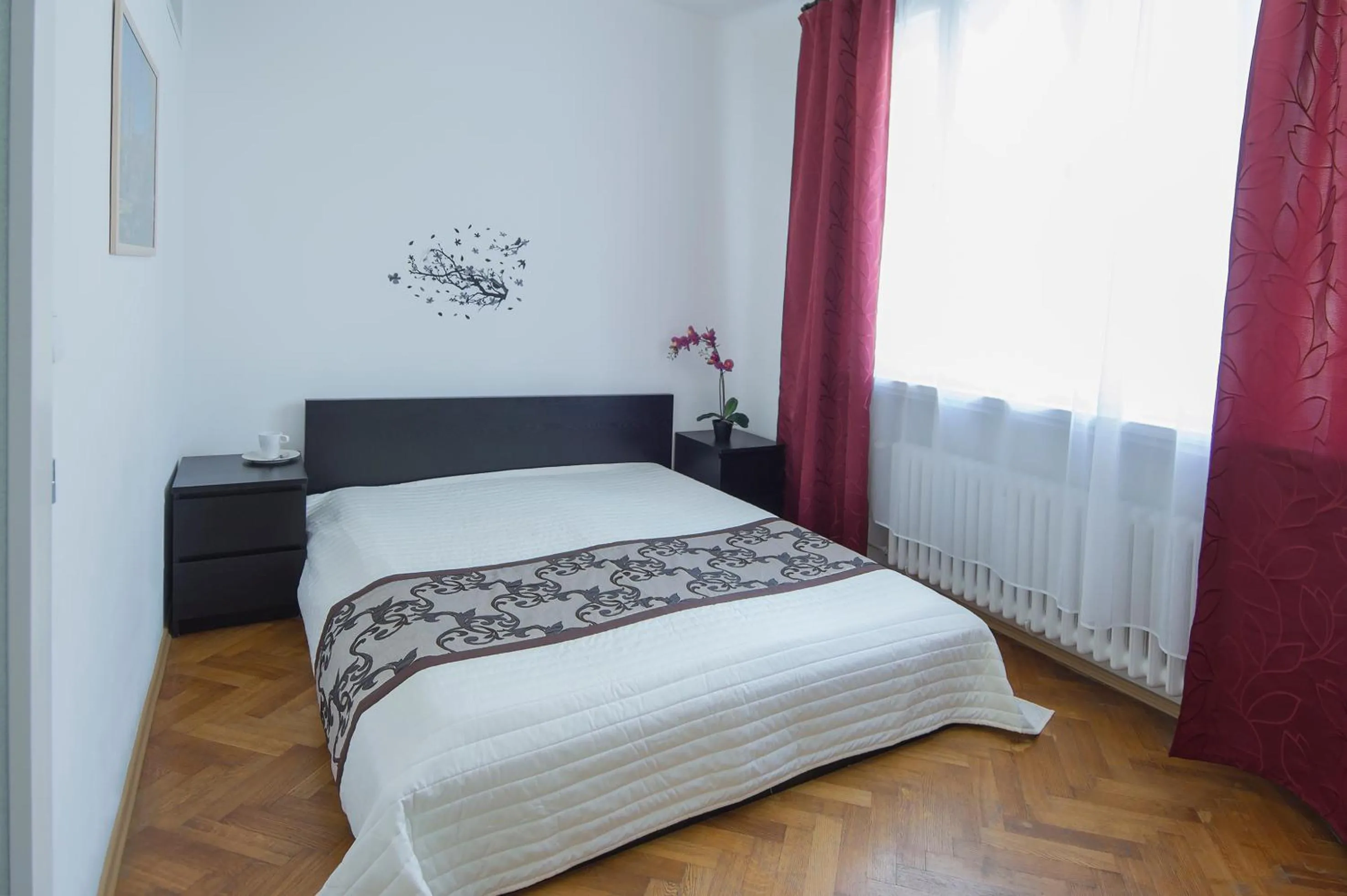 Bed in Modern Apartment Navrátilova II