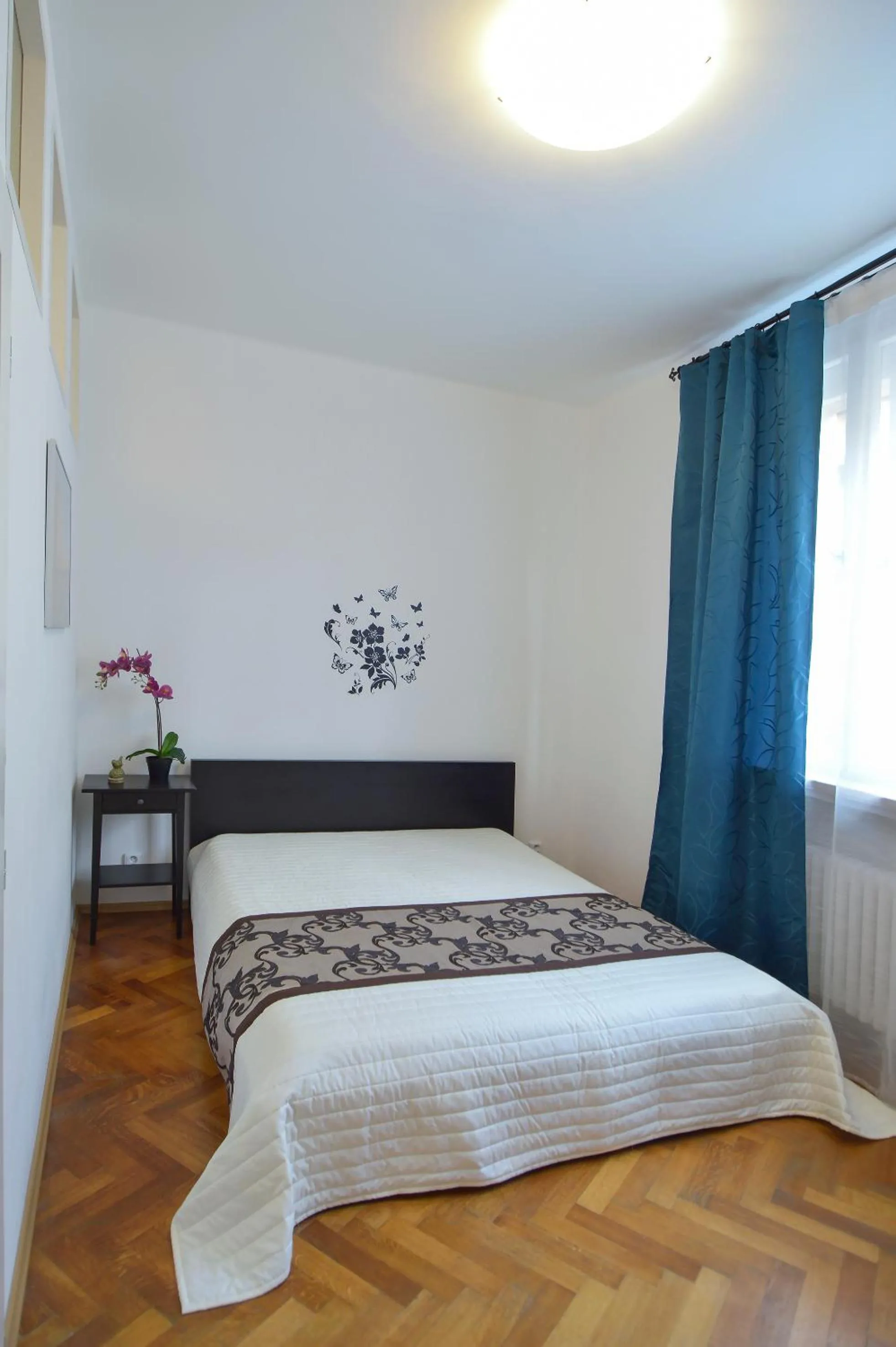 Bed in Modern Apartment Navrátilova II