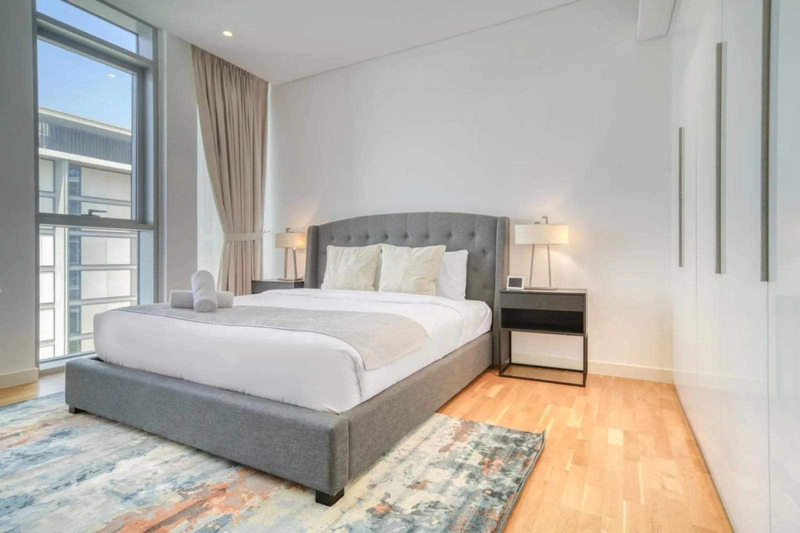 Bedroom, Bed in Shadow Of The Sun by Lagom