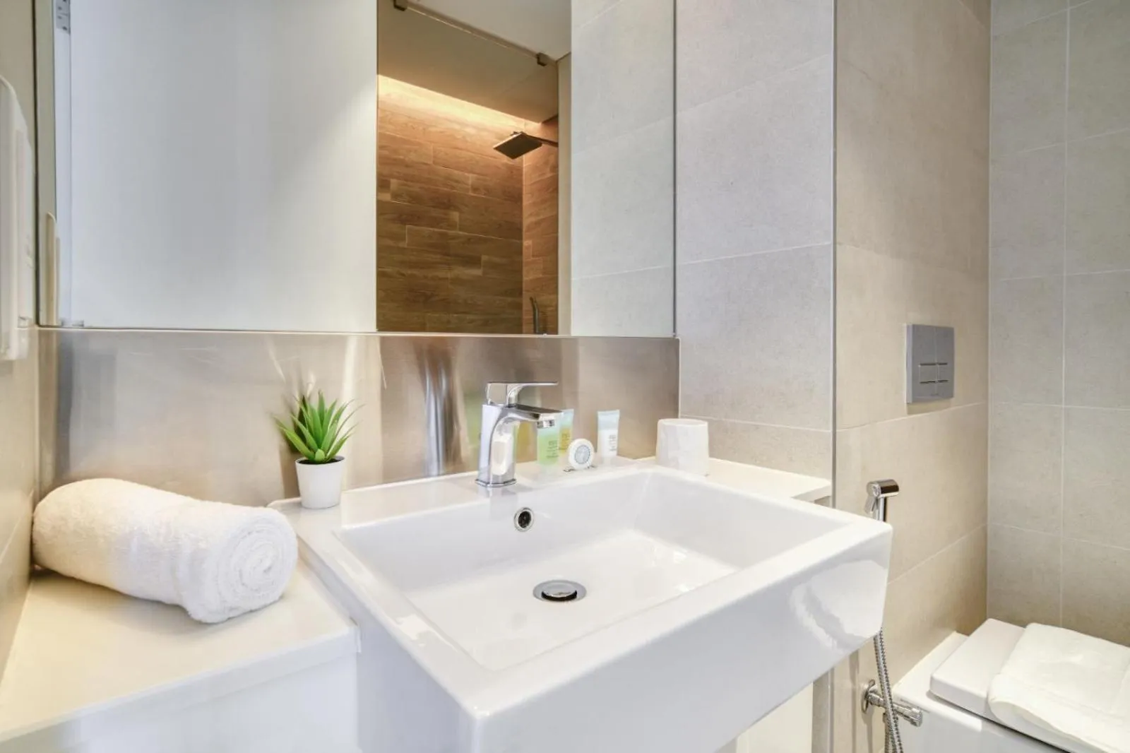 Toilet in Shadow Of The Sun by Lagom