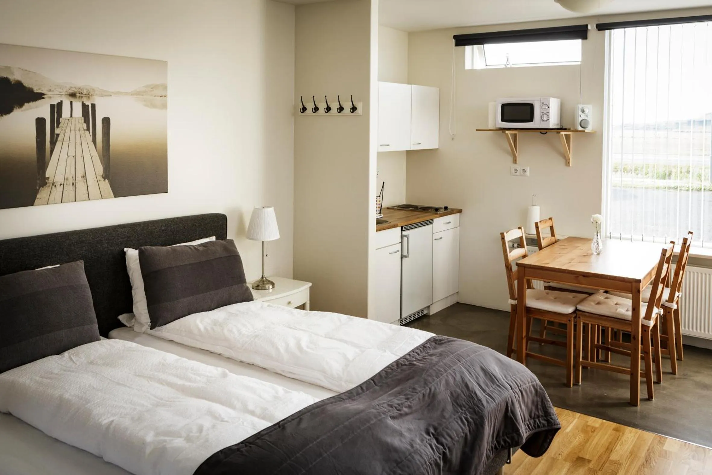 Bed in South Central Apartments