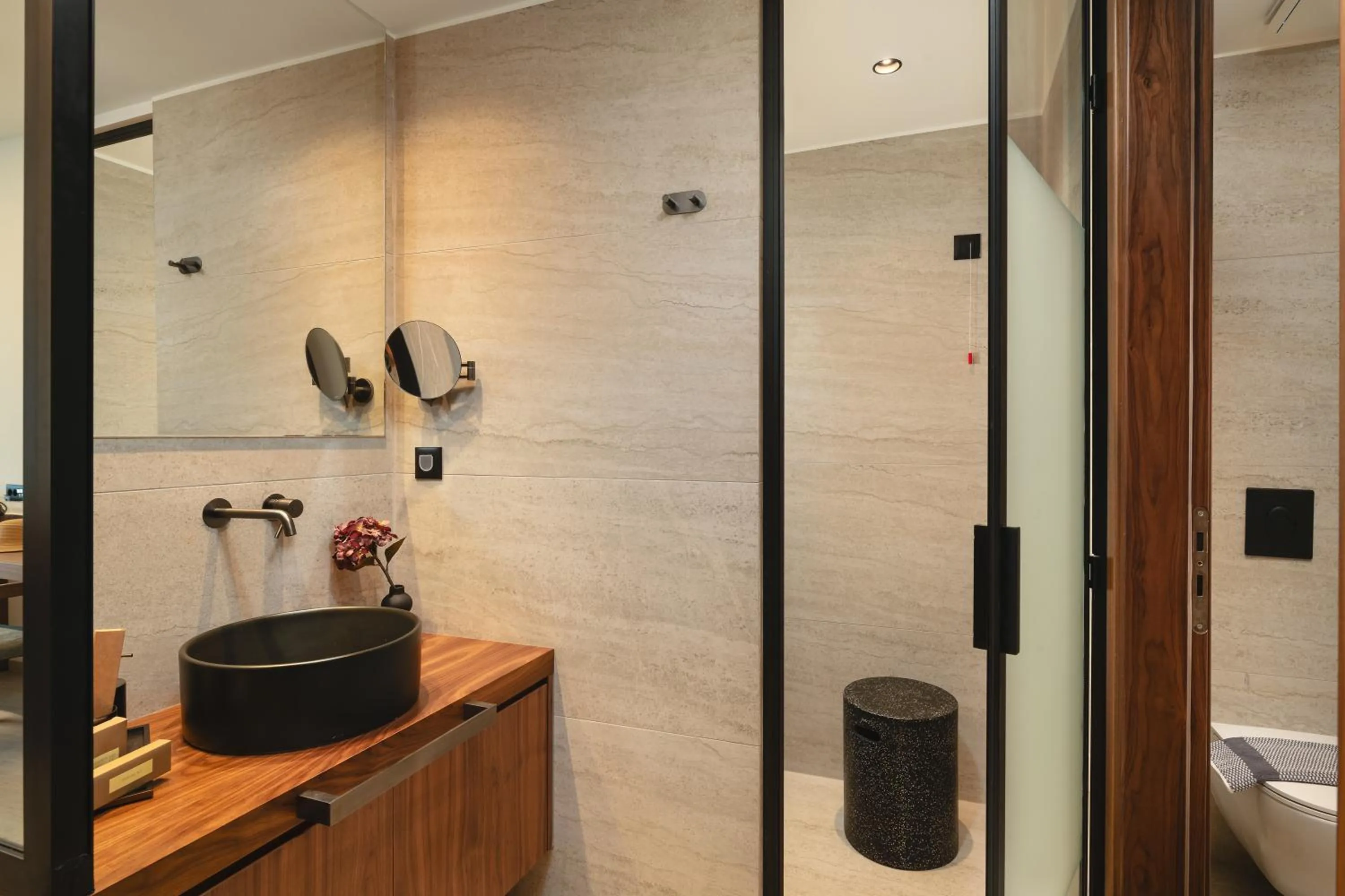 Shower in Elia Sea Suites