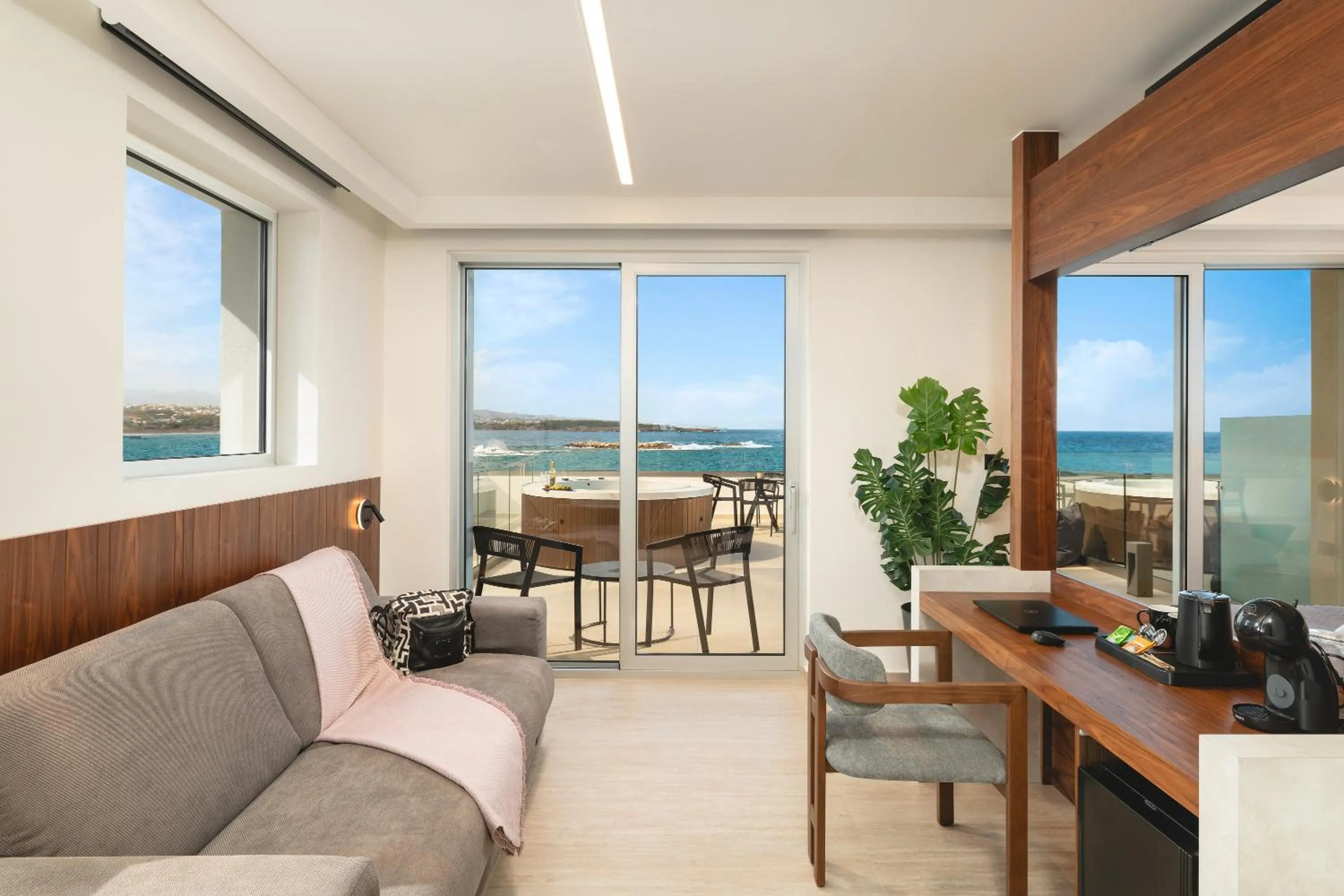 Natural landscape in Elia Sea Suites