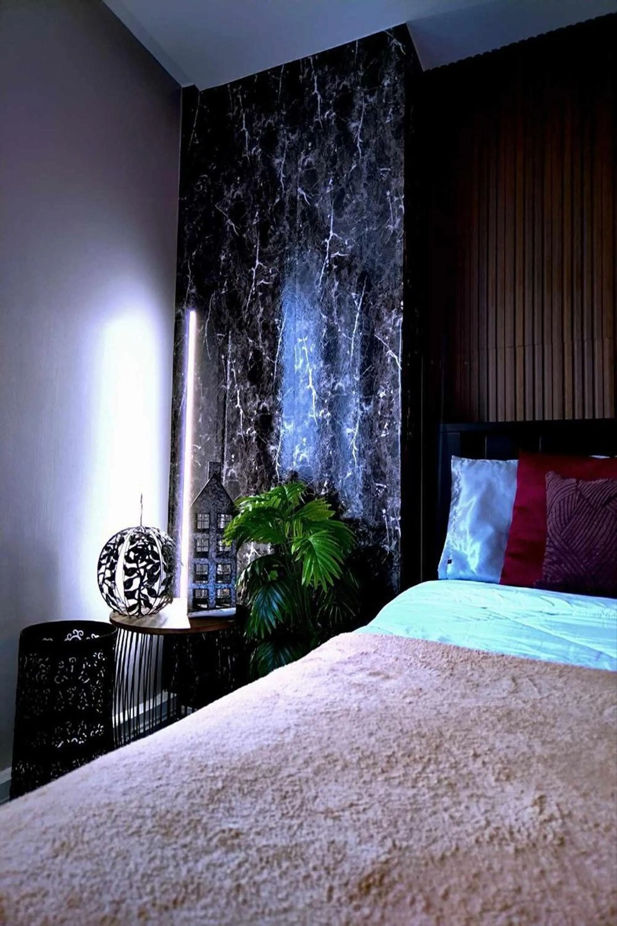 Bedroom, Bed in Budget Suite Paranaque