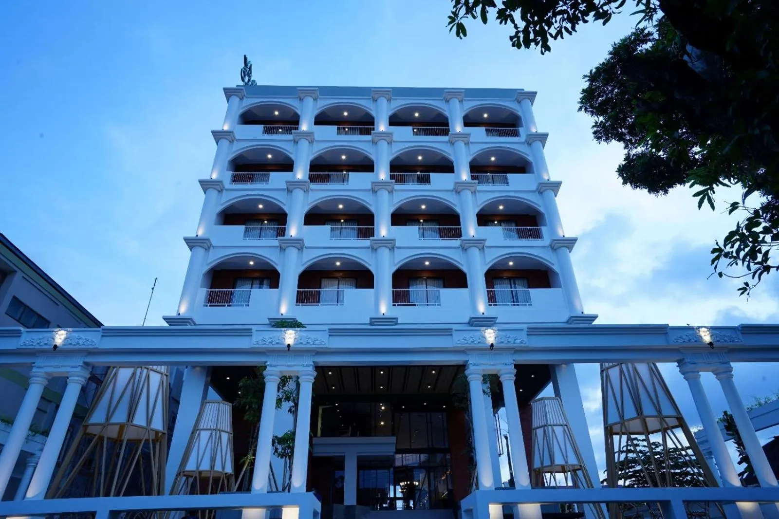 Property building in Patra Malioboro Hotel