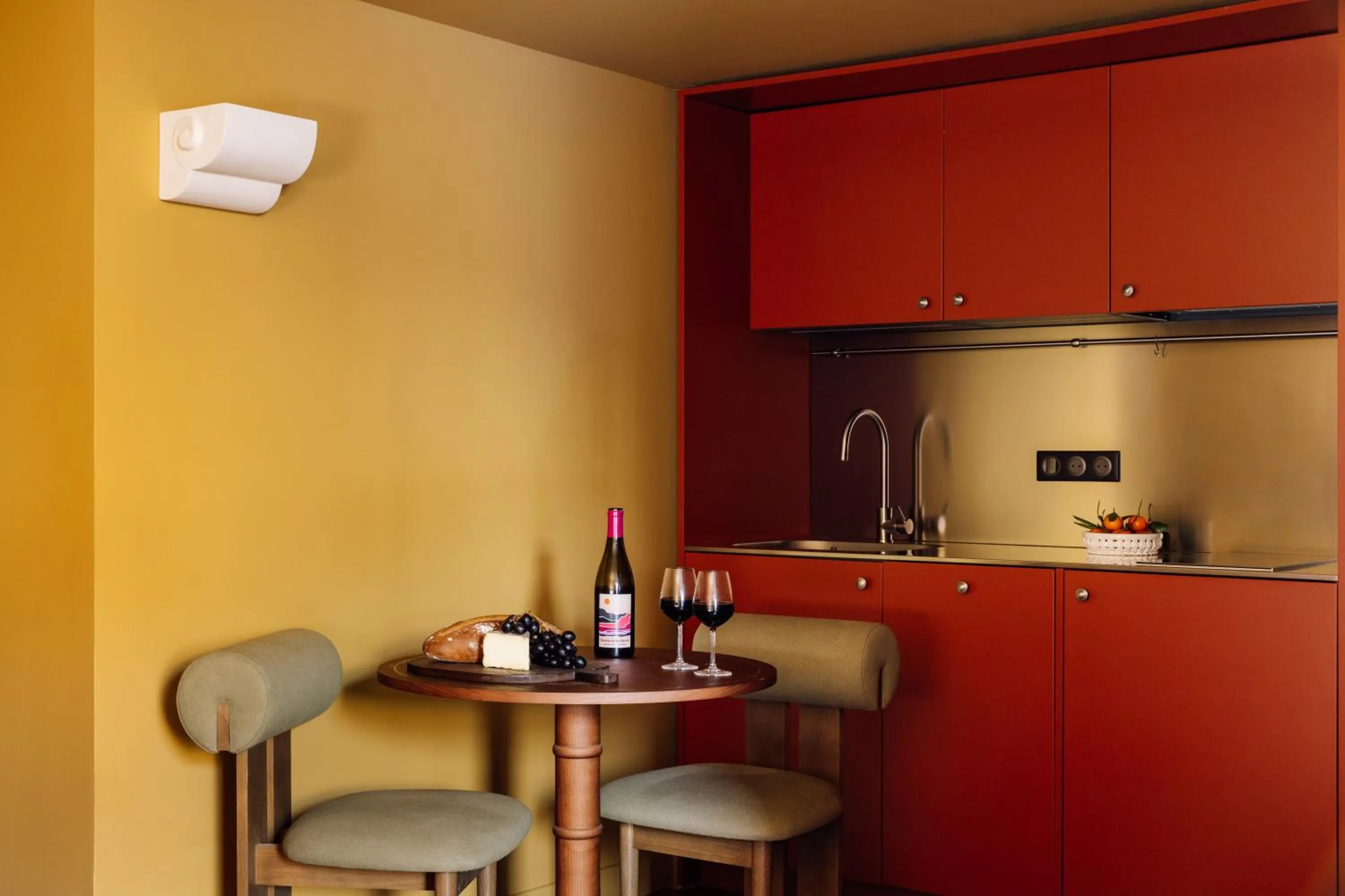 kitchen in Le Jardin de Verre by Locke