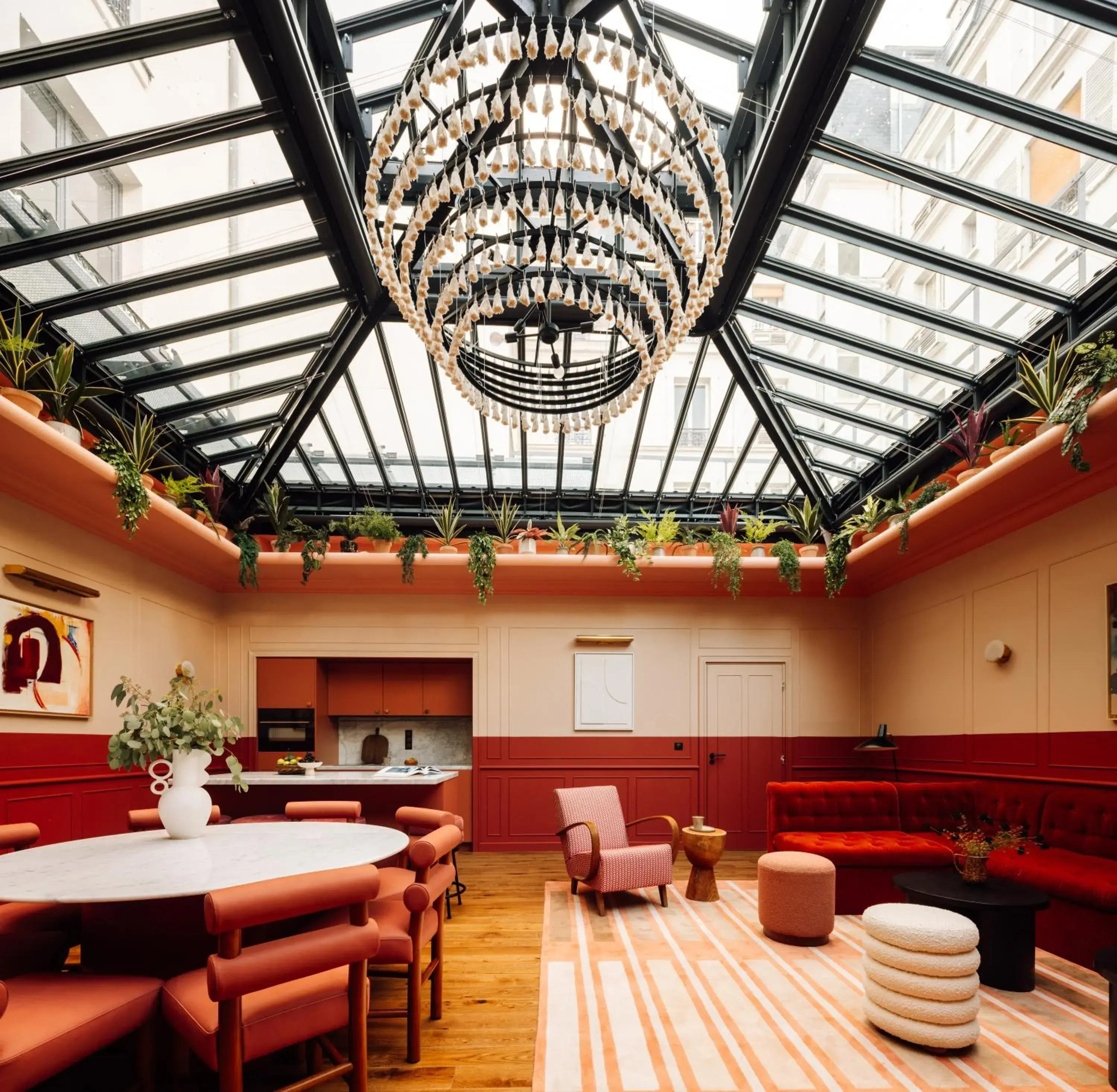 Roseraie Suite in Le Jardin de Verre by Locke Roseraie Suite in Le Jardin de Verre by Locke