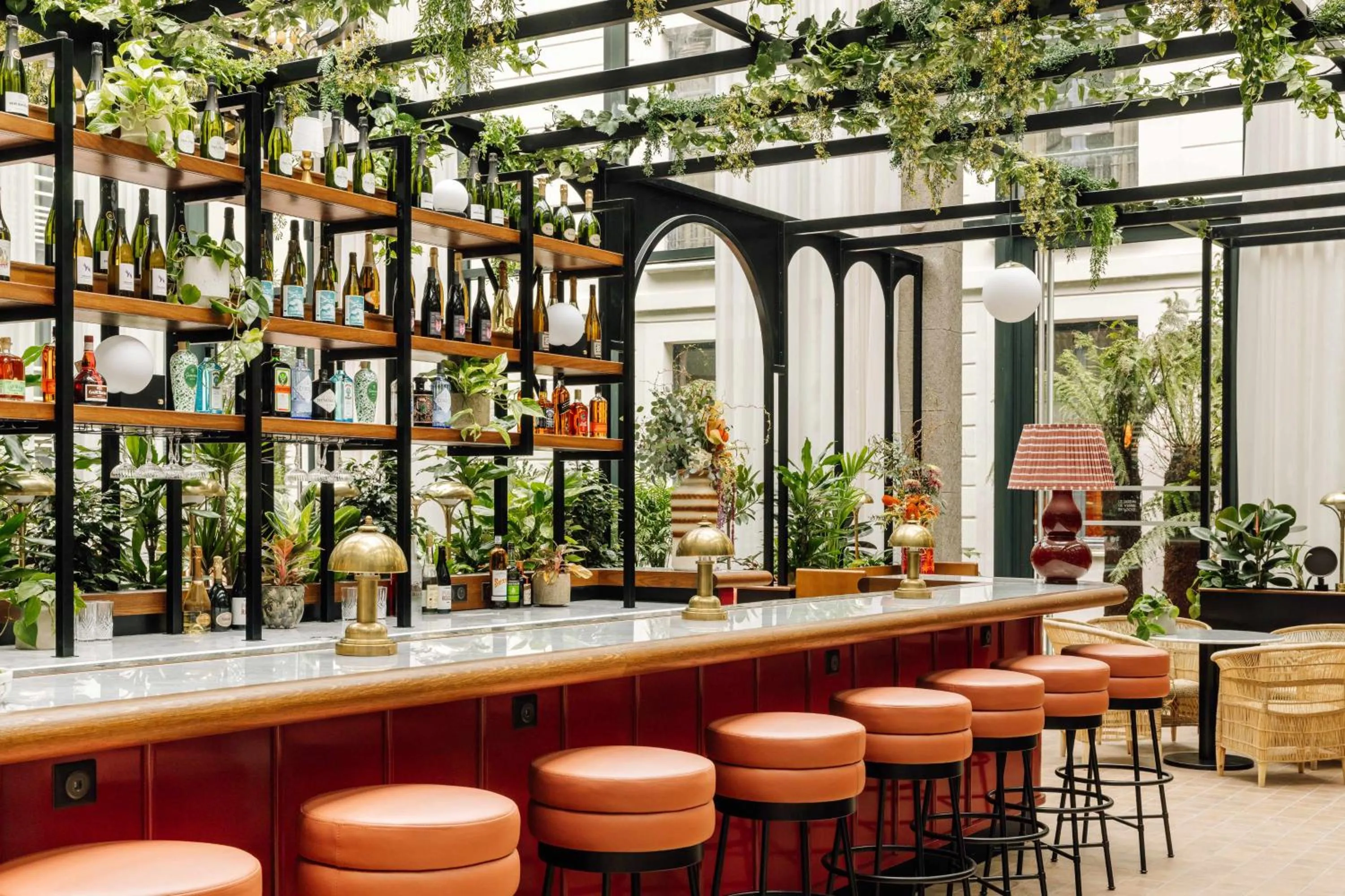 Lounge or bar in Le Jardin de Verre by Locke