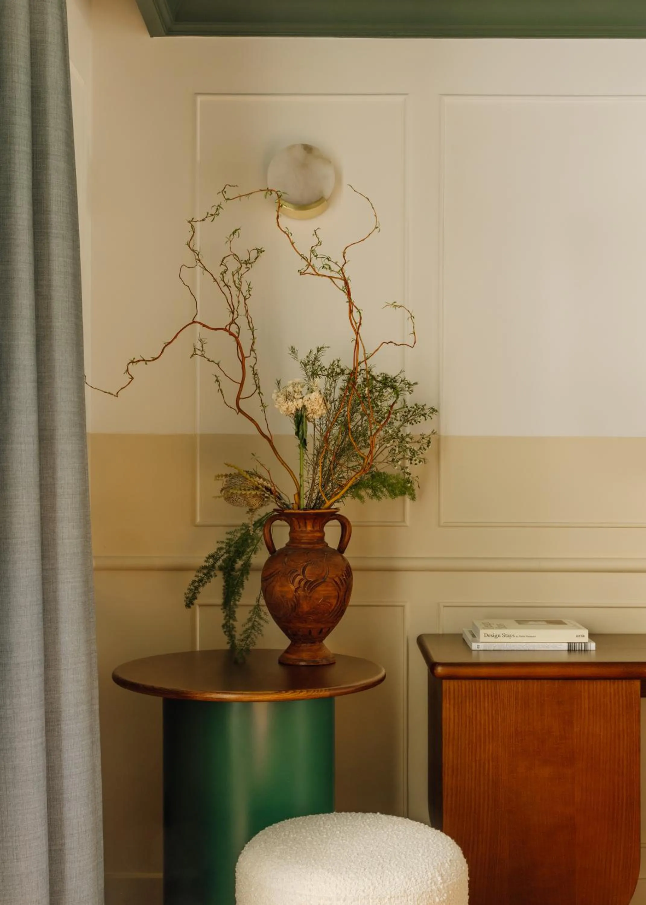 Bedroom in Le Jardin de Verre by Locke