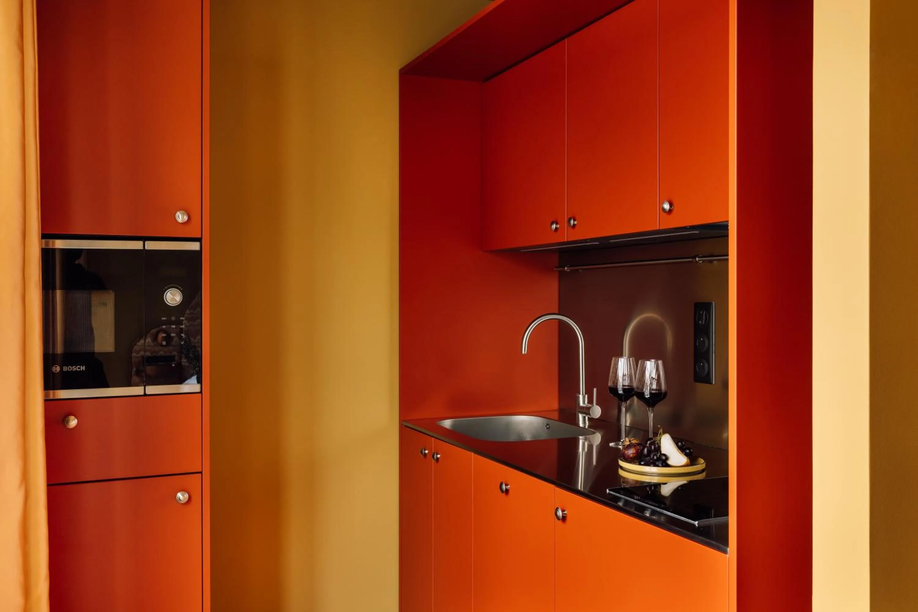 kitchen in Le Jardin de Verre by Locke