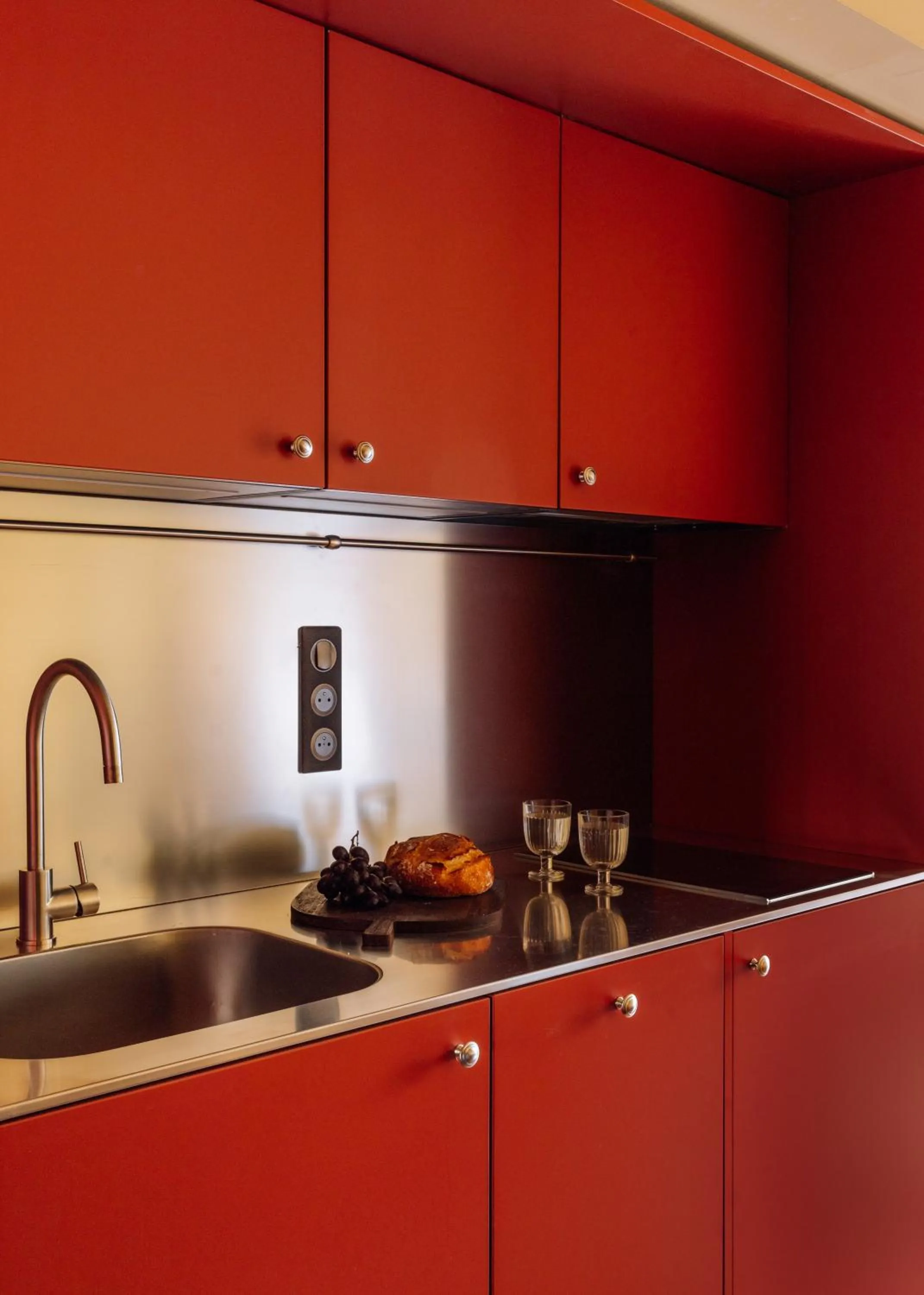 kitchen in Le Jardin de Verre by Locke