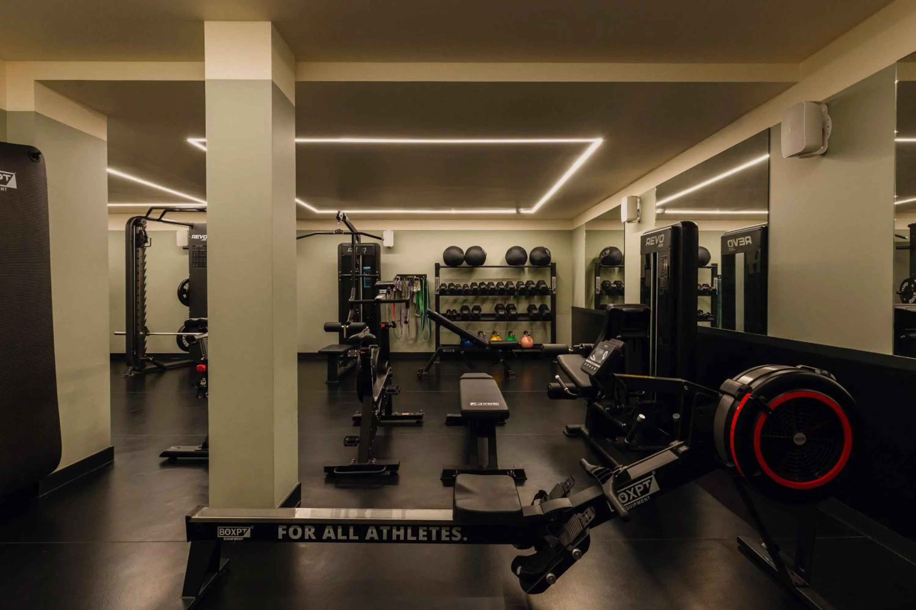 Fitness centre/facilities in Le Jardin de Verre by Locke