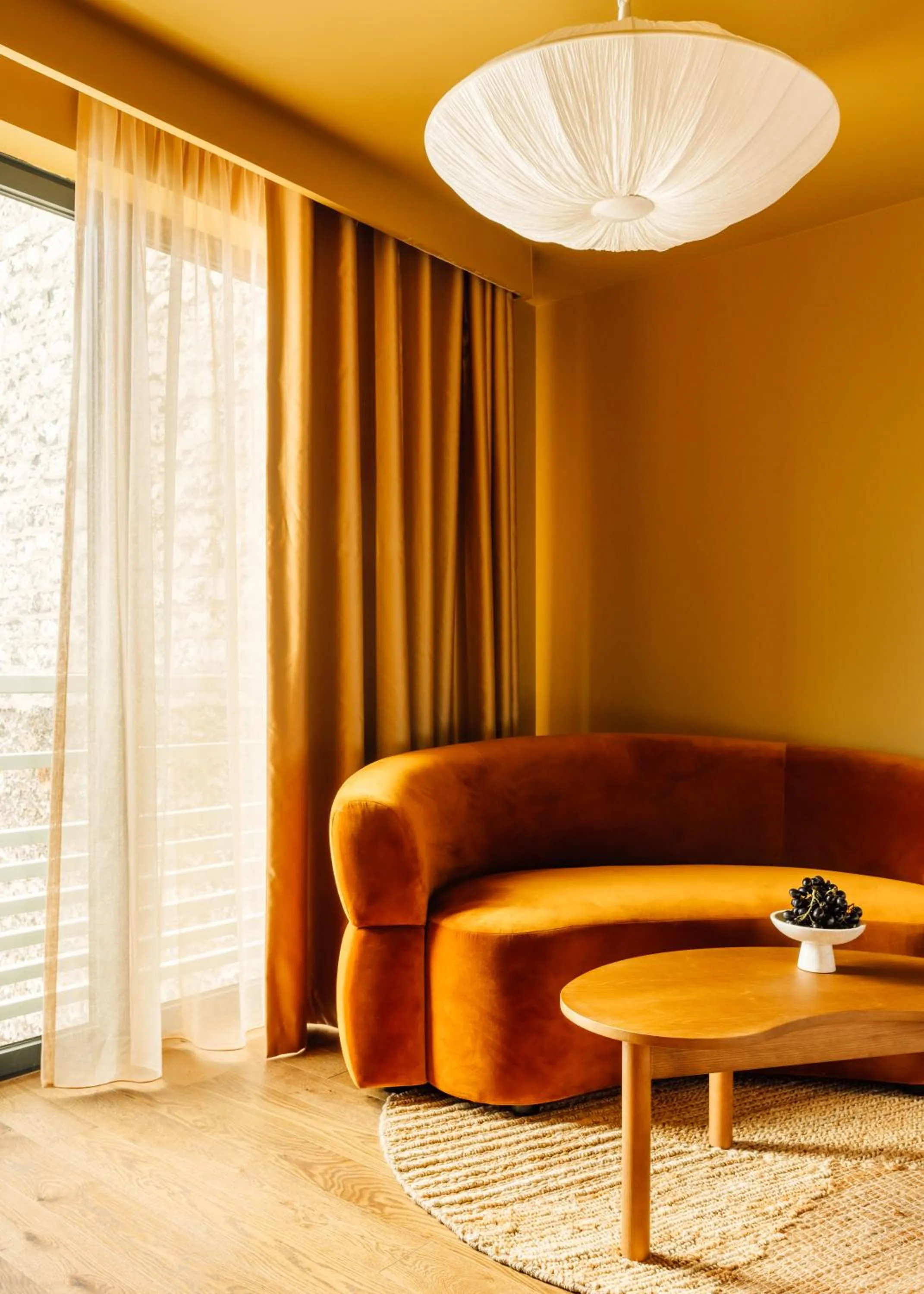 Bedroom in Le Jardin de Verre by Locke