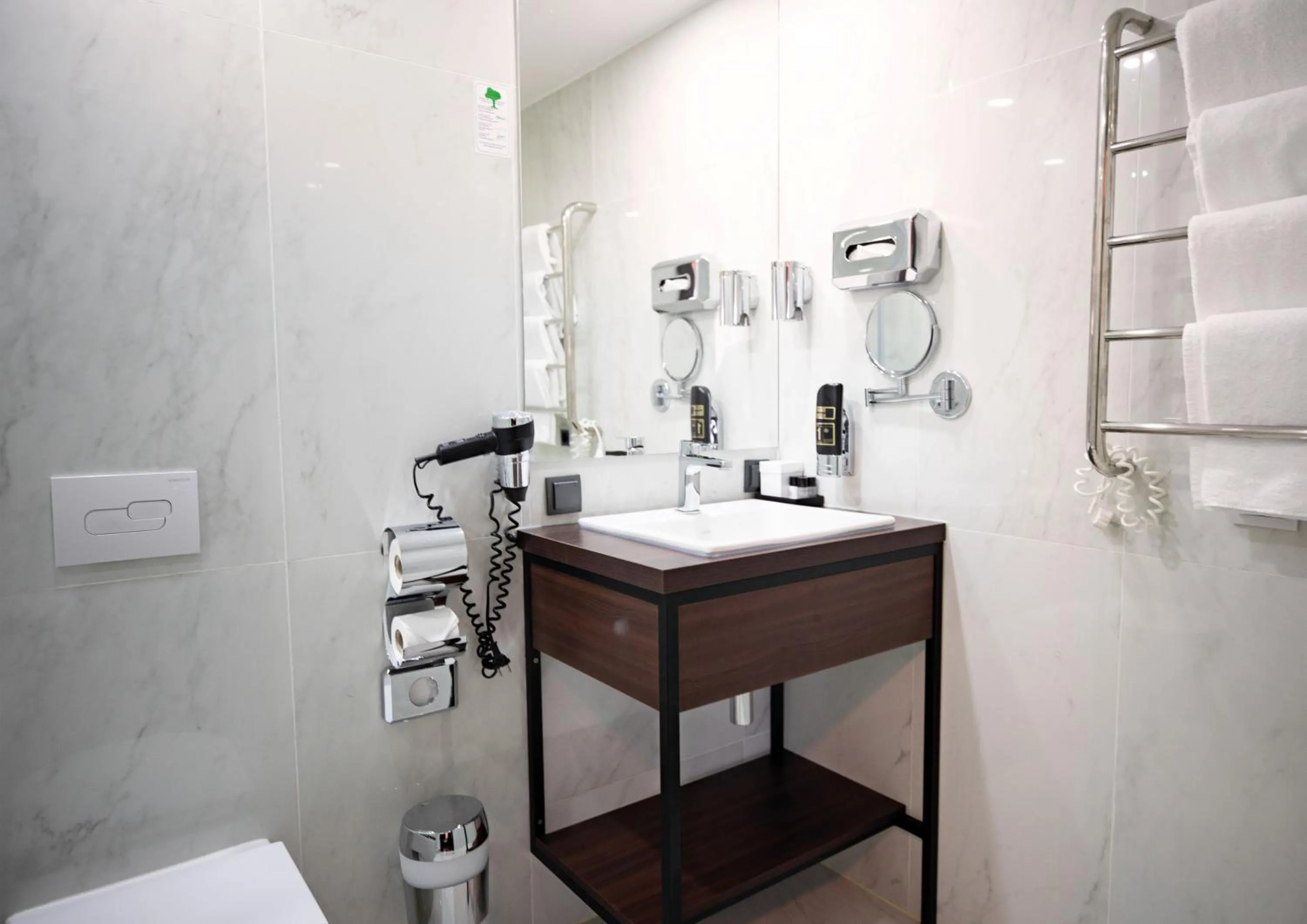 Bathroom in Skyline Hotel City Frankfurt