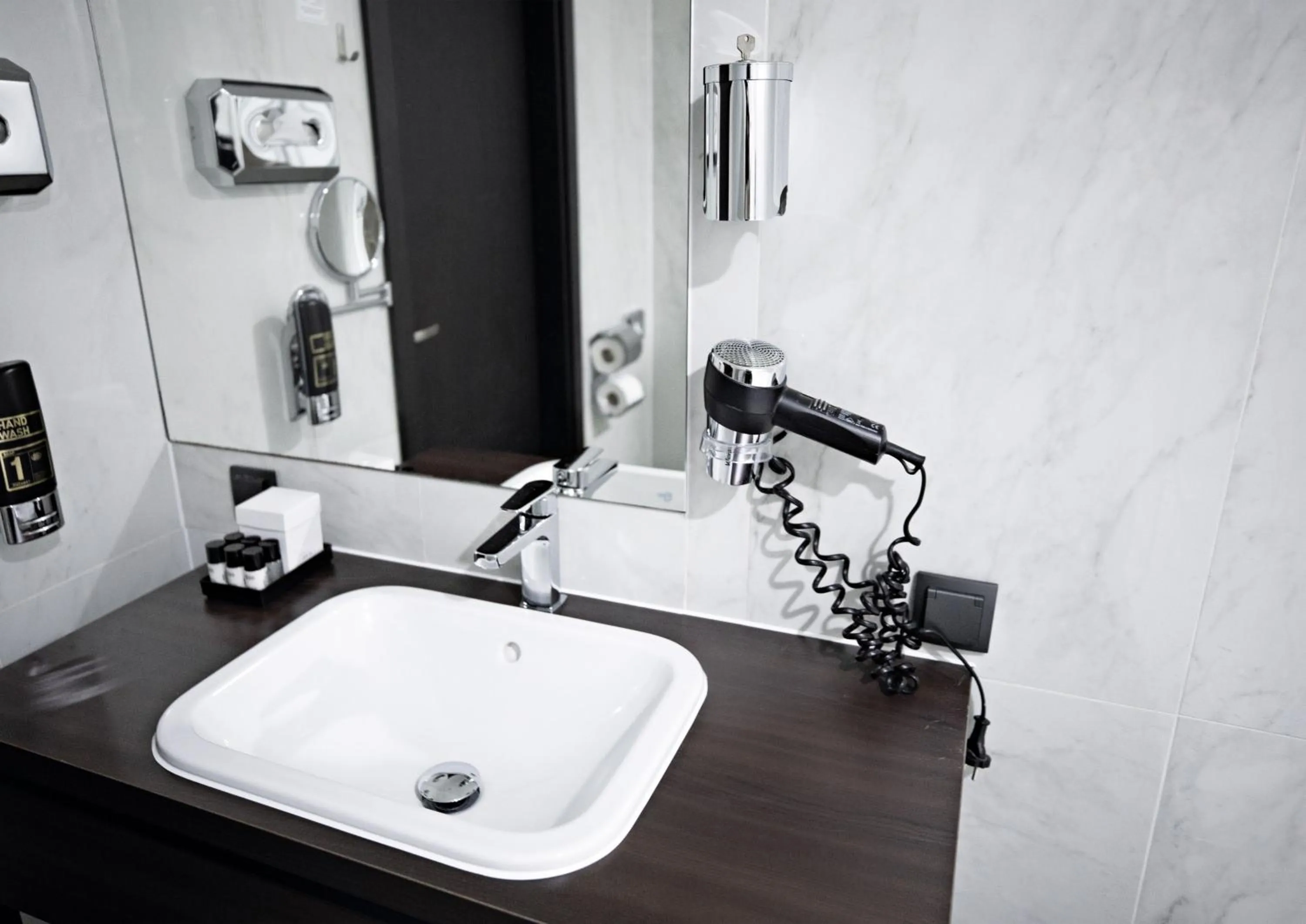 Bathroom in Skyline Hotel City Frankfurt