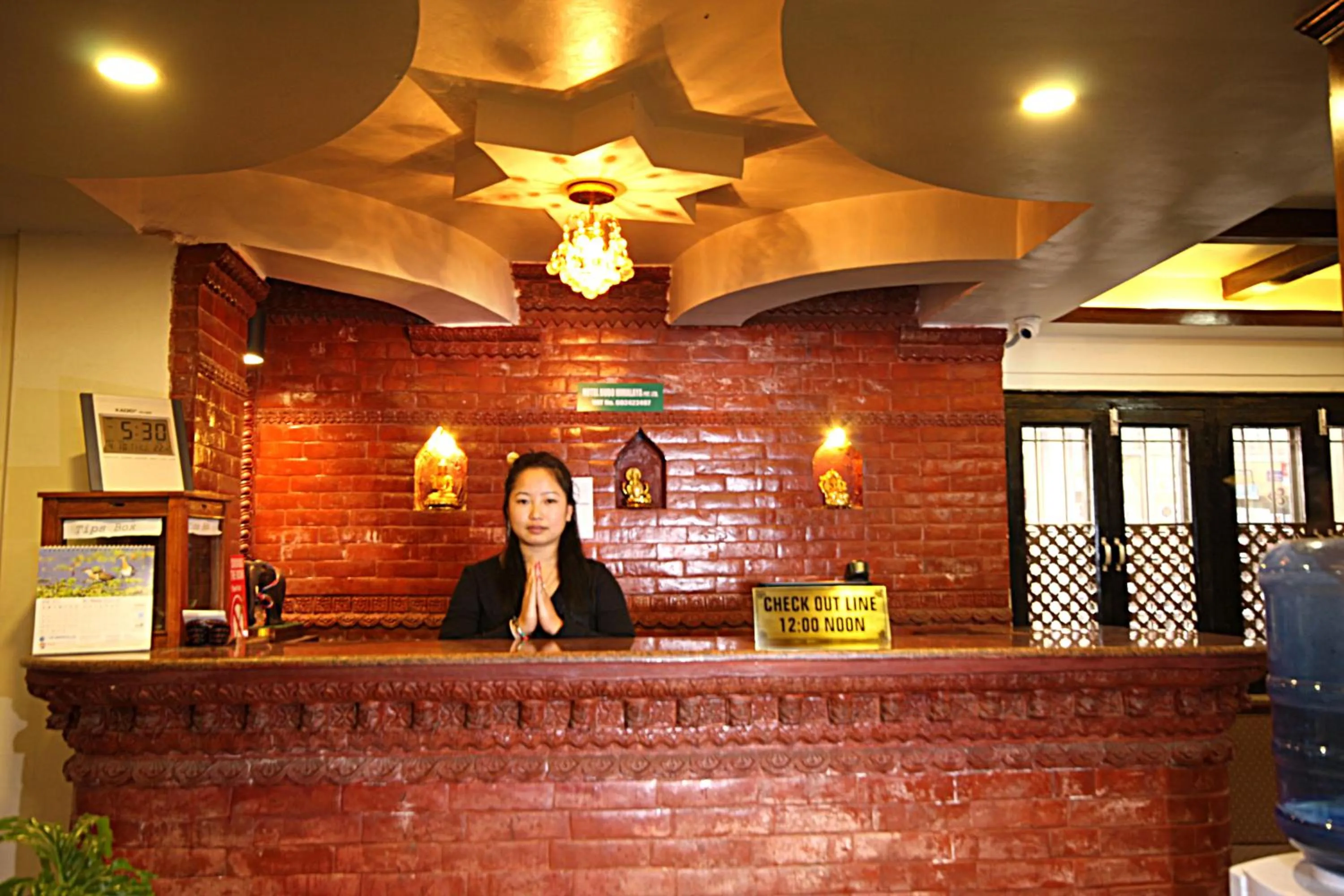 Lobby or reception in Hotel Bubo Himalaya