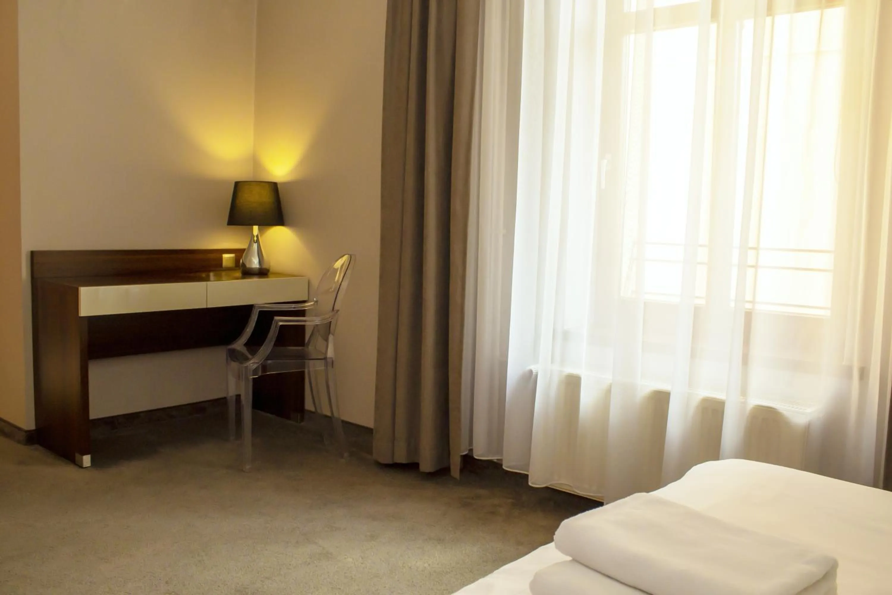 Bed in Hotel Kamieniczka