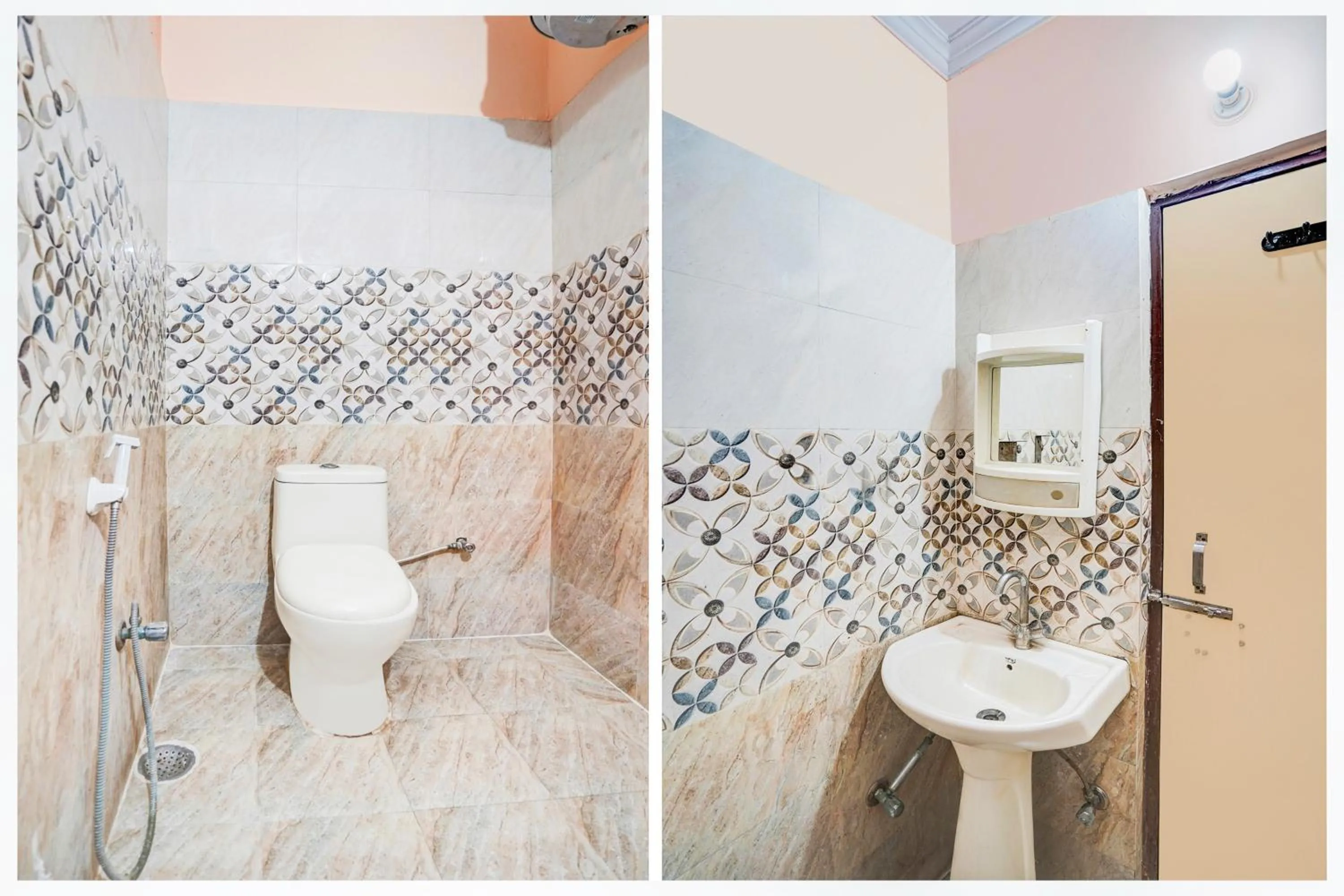 Bathroom in Super Hotel O Jankipuram Vikas Nagar