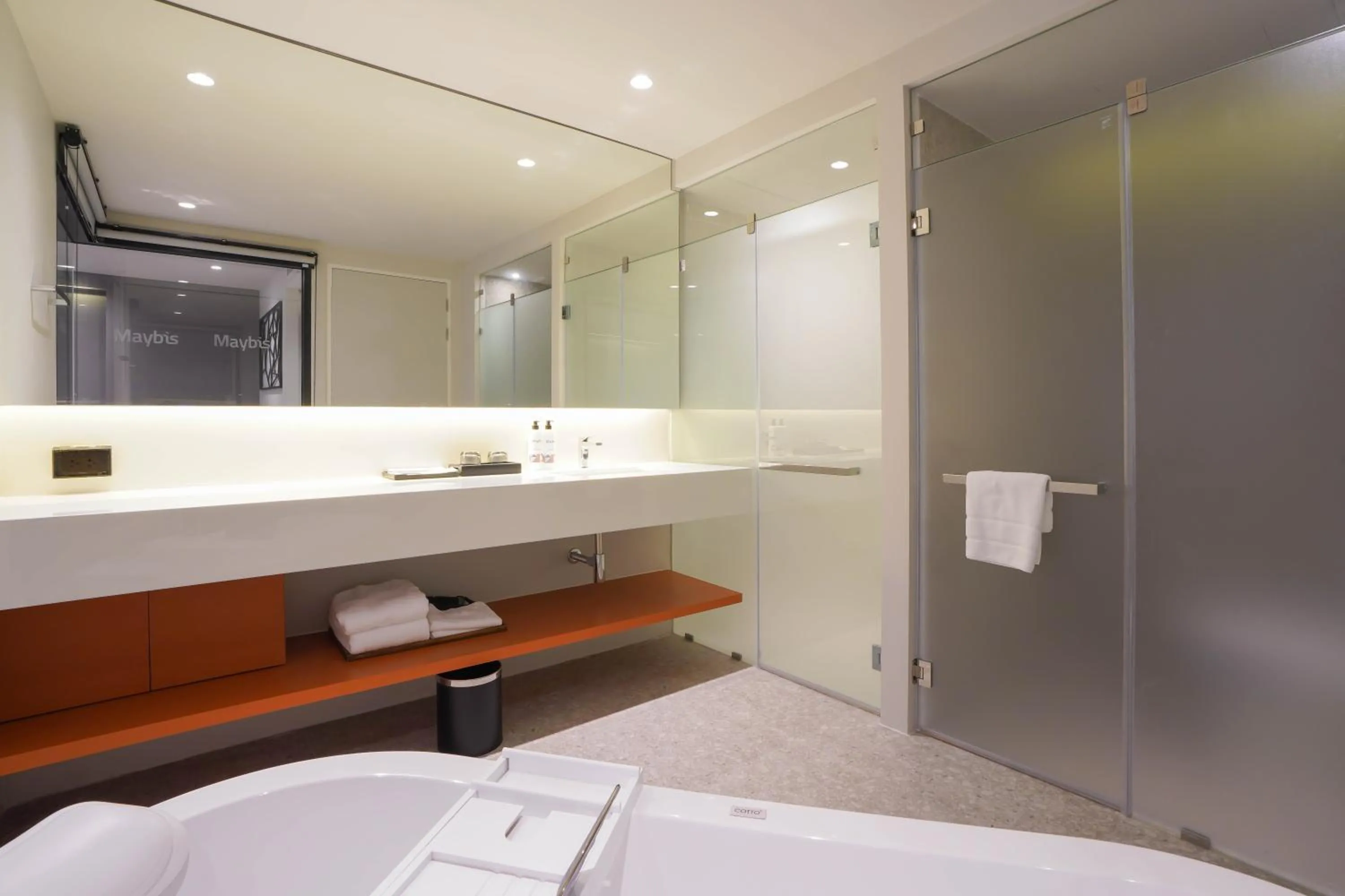 Shower in Maybis Hotel