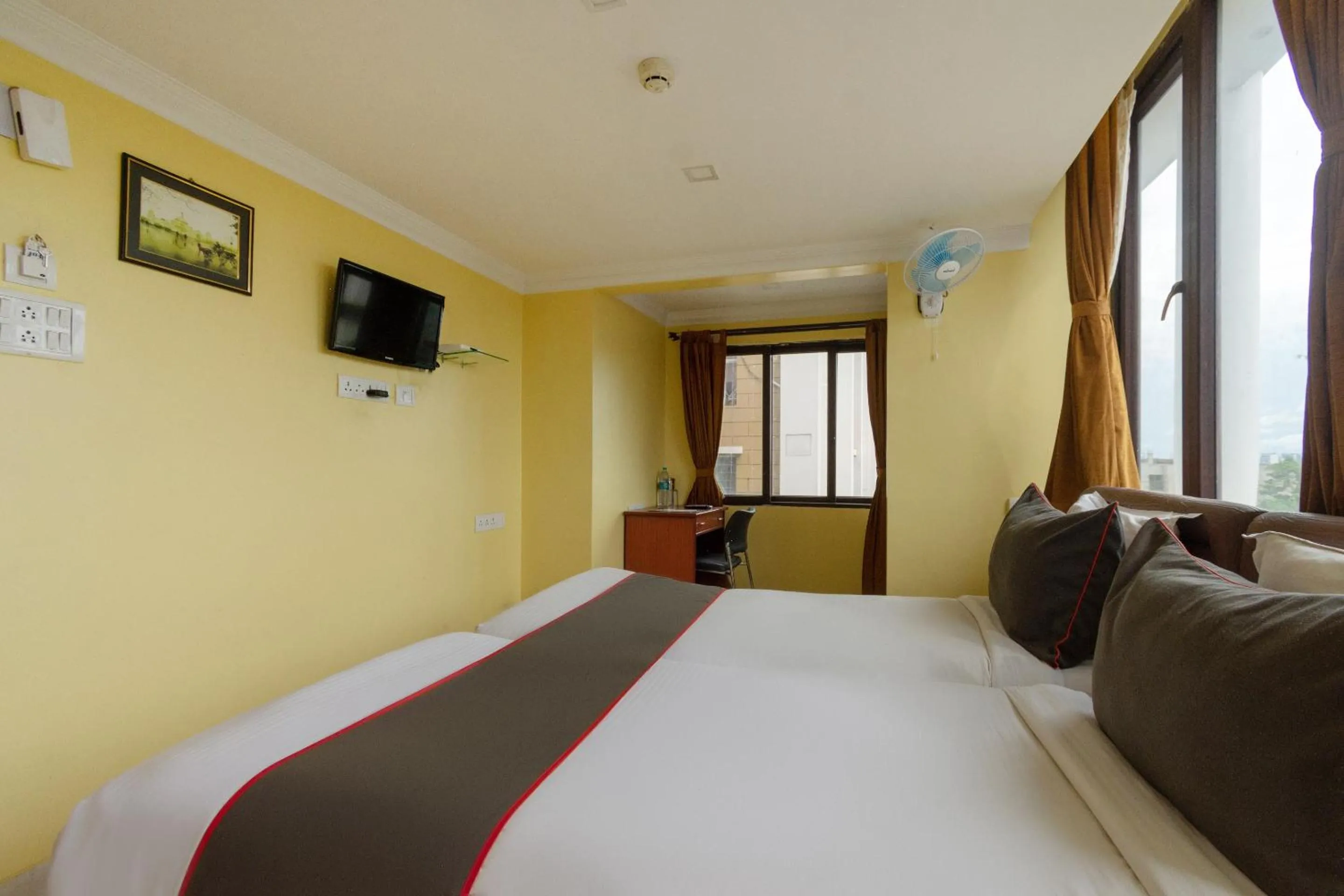 Bedroom, Bed in Collection O Raj Darbar Near City Centre