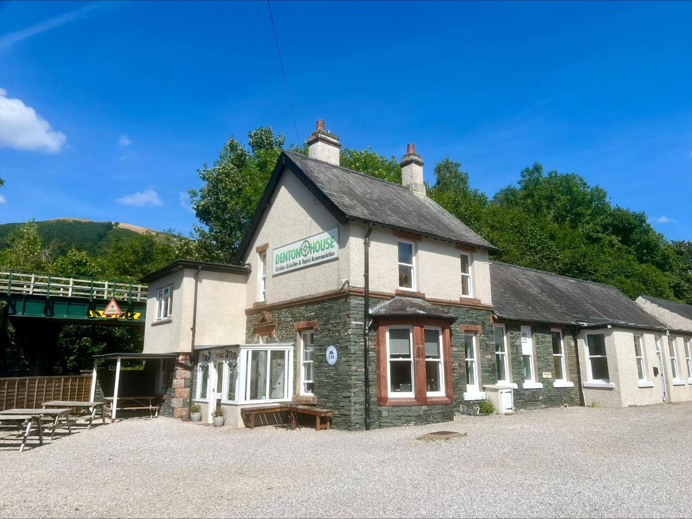 Property building in Denton House Hostel