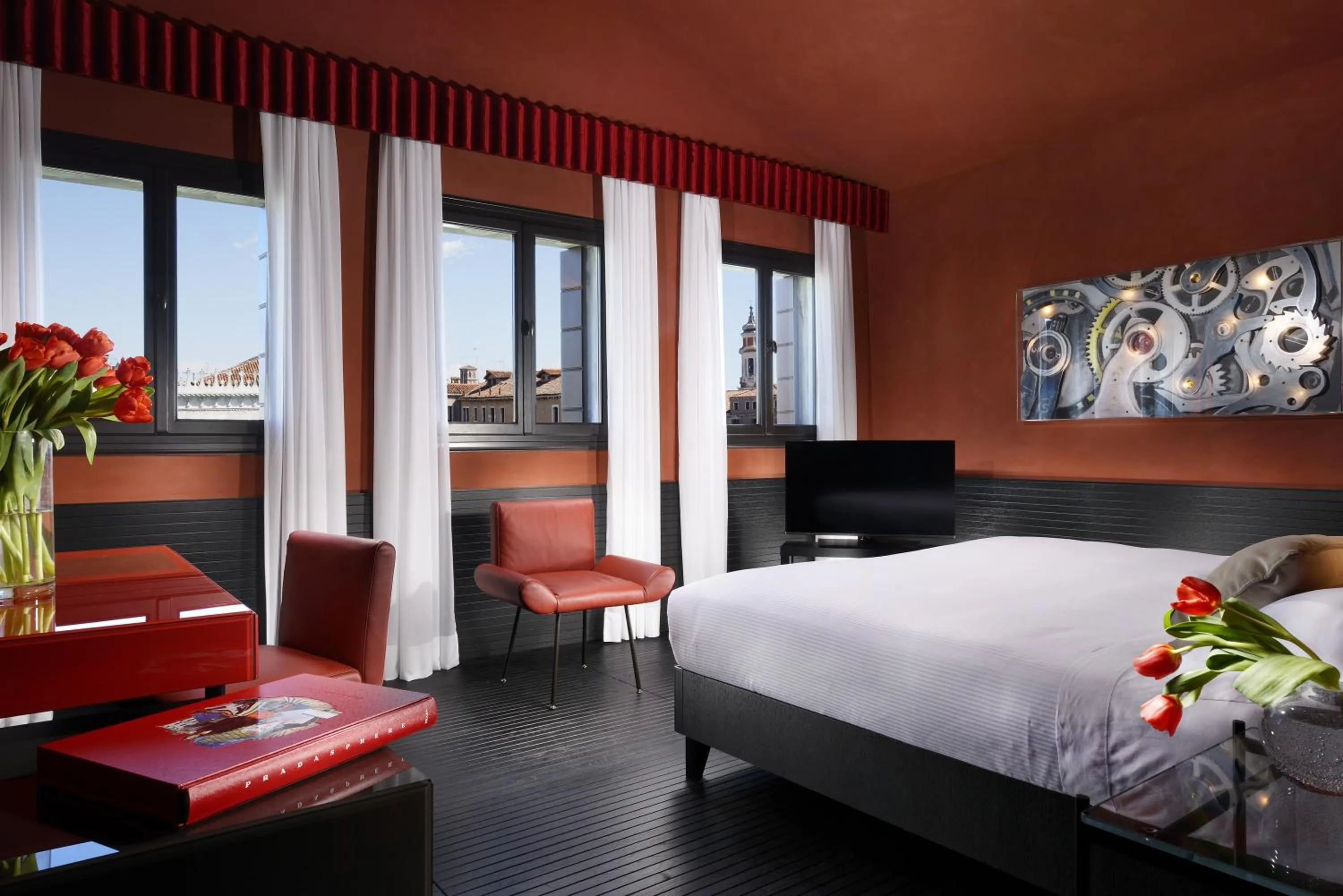 TV and multimedia, Bed in Hotel L'Orologio Venezia - WTB Hotels