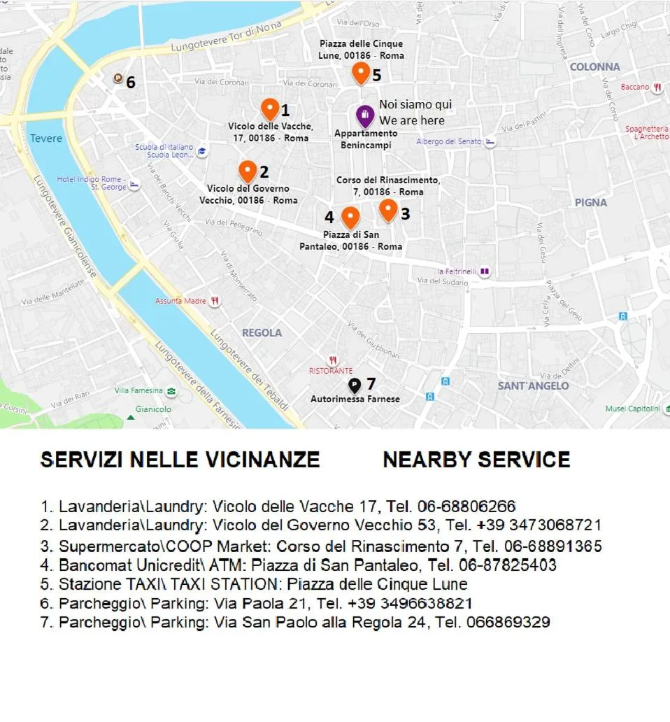 Off site in Appartamento Benincampi