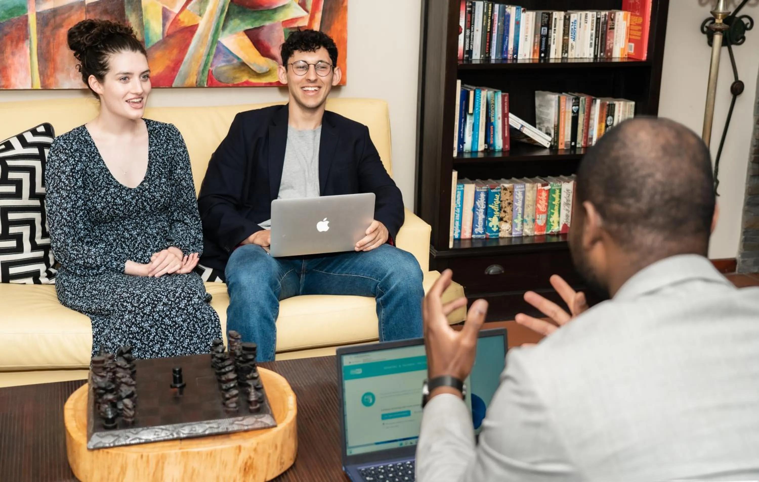 Guests in Woodbridge Lodge