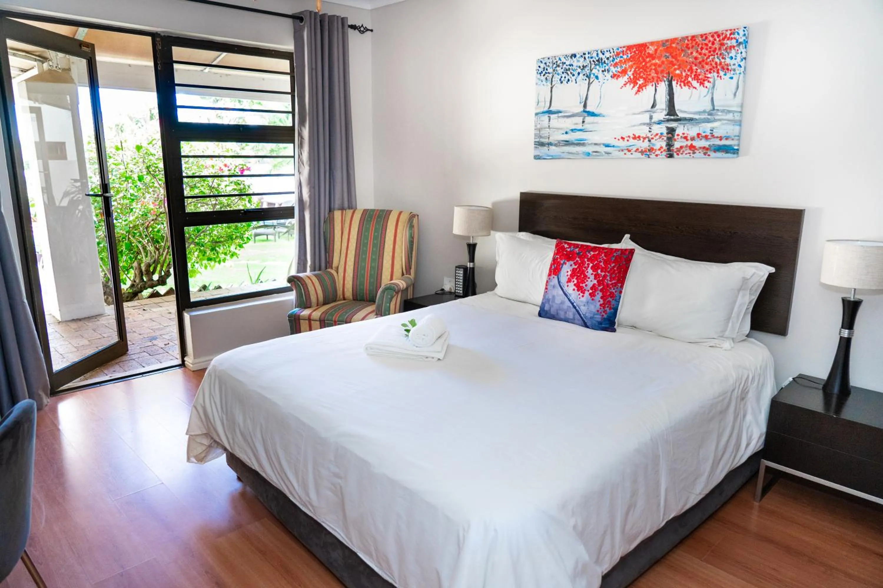 Bed in Woodbridge Lodge