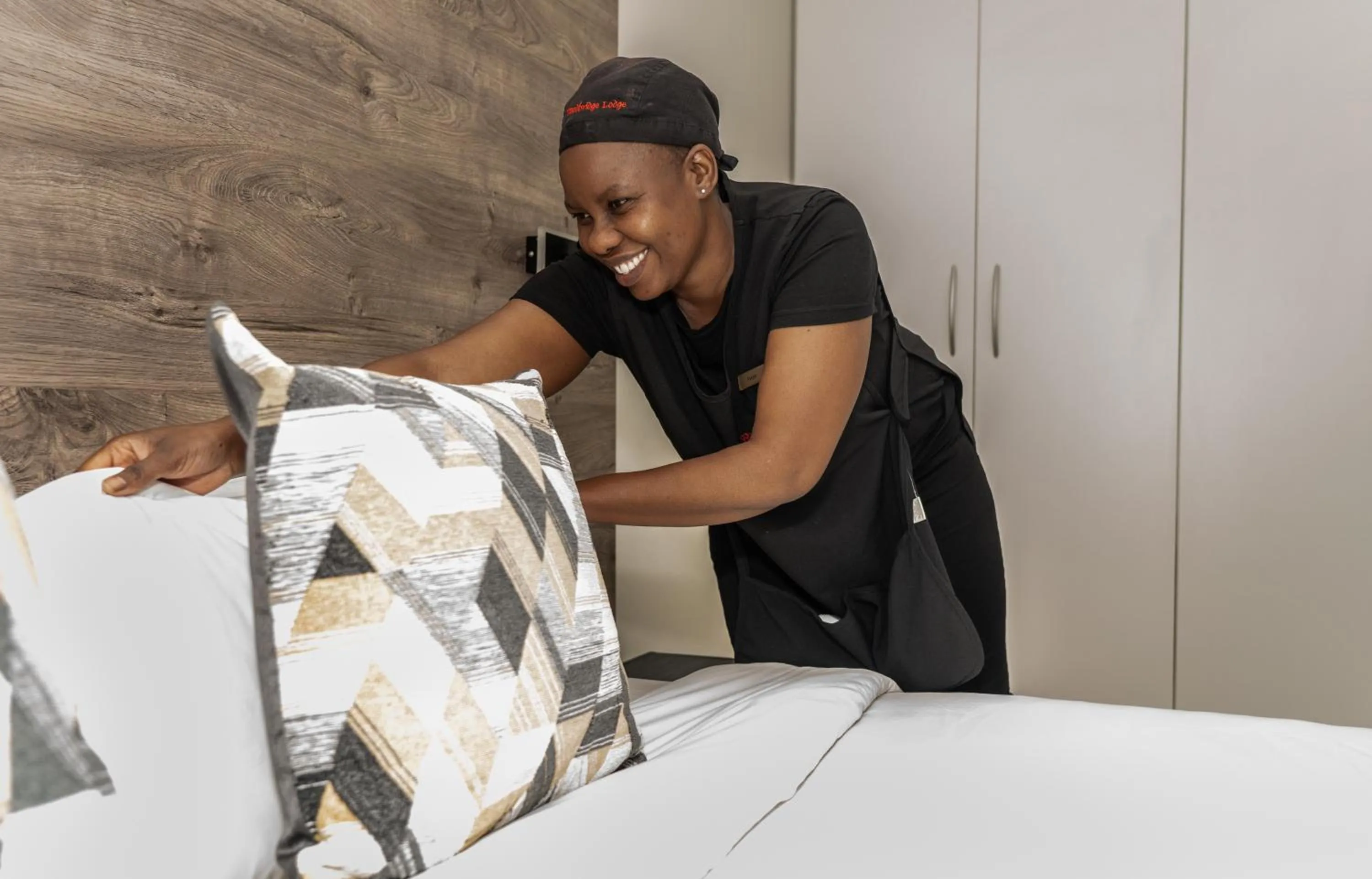 Bed in Woodbridge Lodge