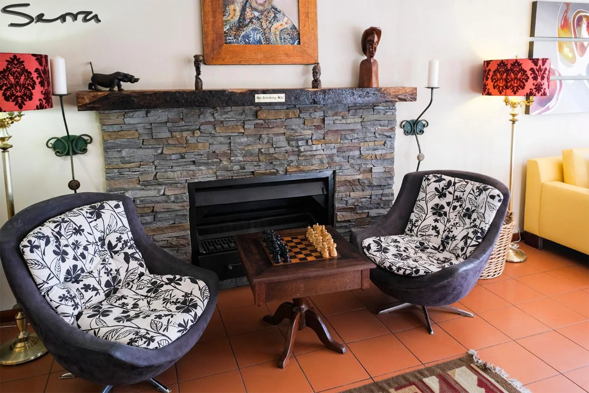 Living room in Woodbridge Lodge