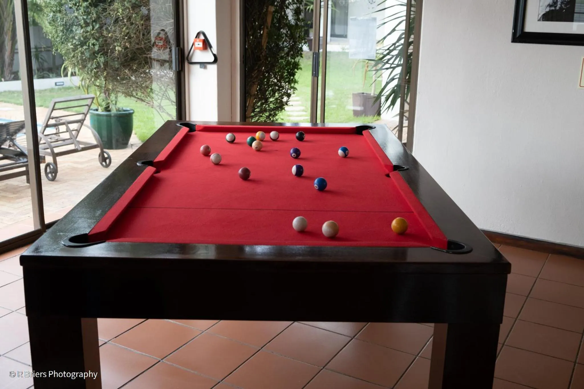 Billiard in Woodbridge Lodge