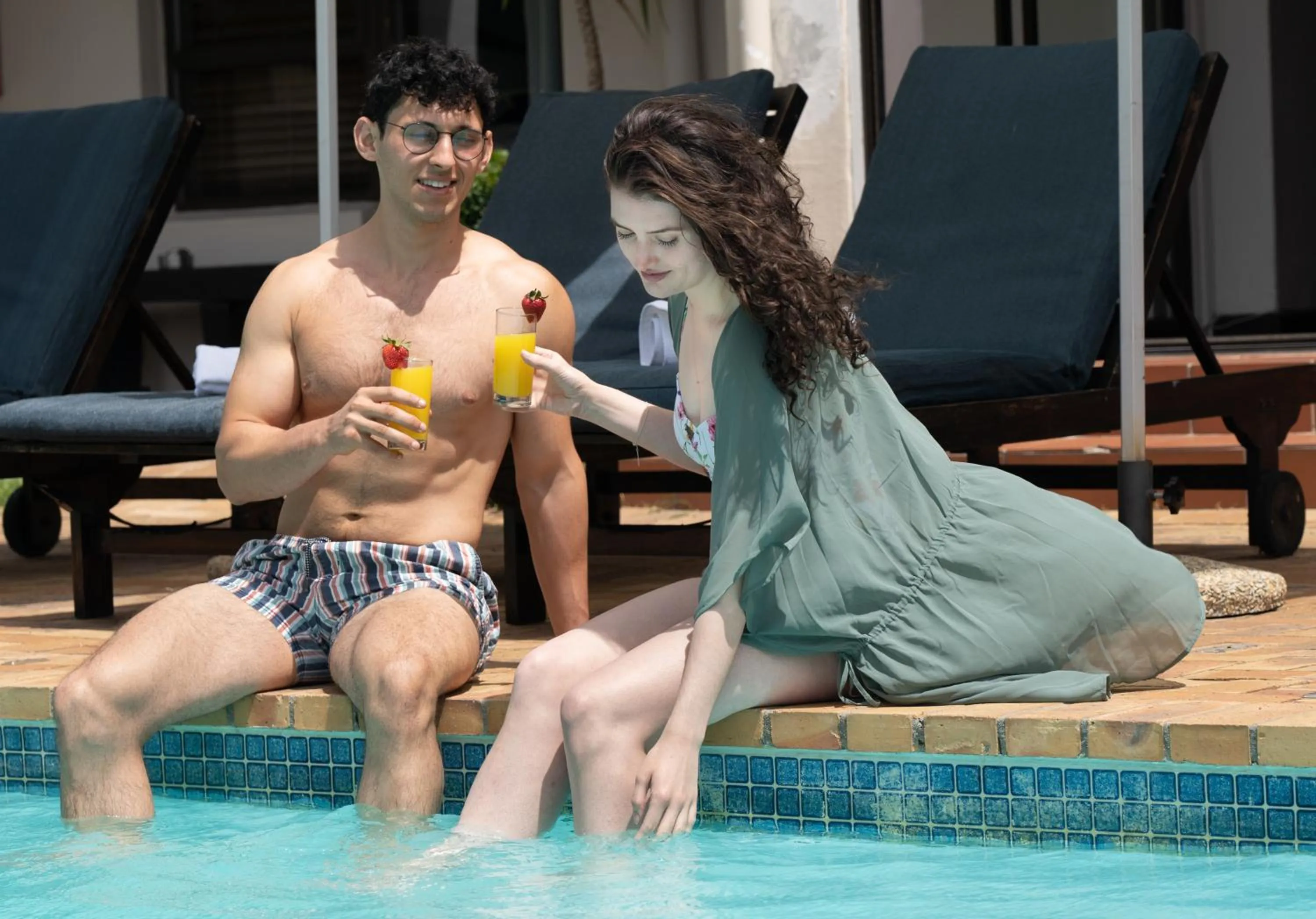 Swimming pool in Woodbridge Lodge