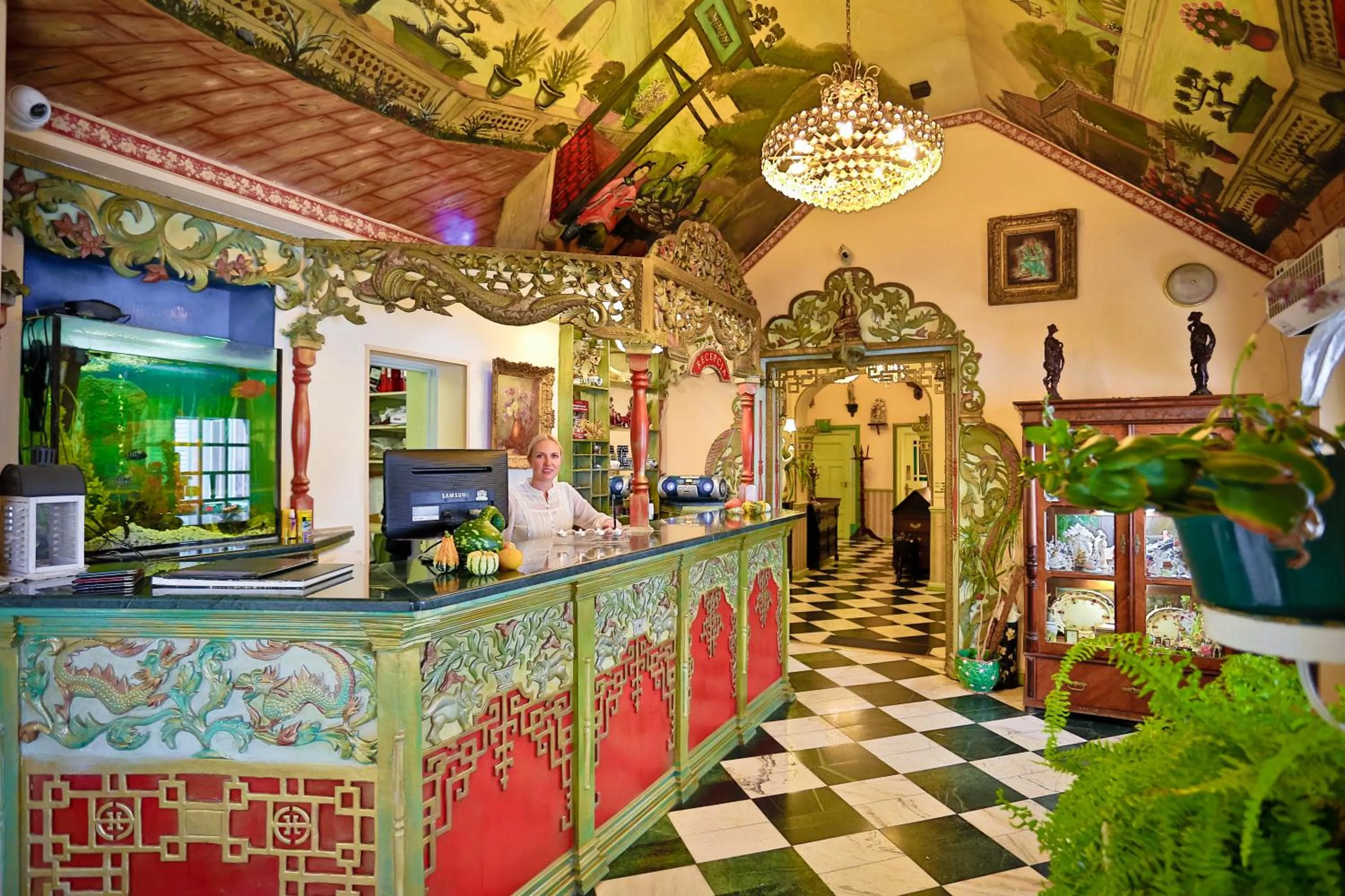 Lobby or reception in Hotel Garden