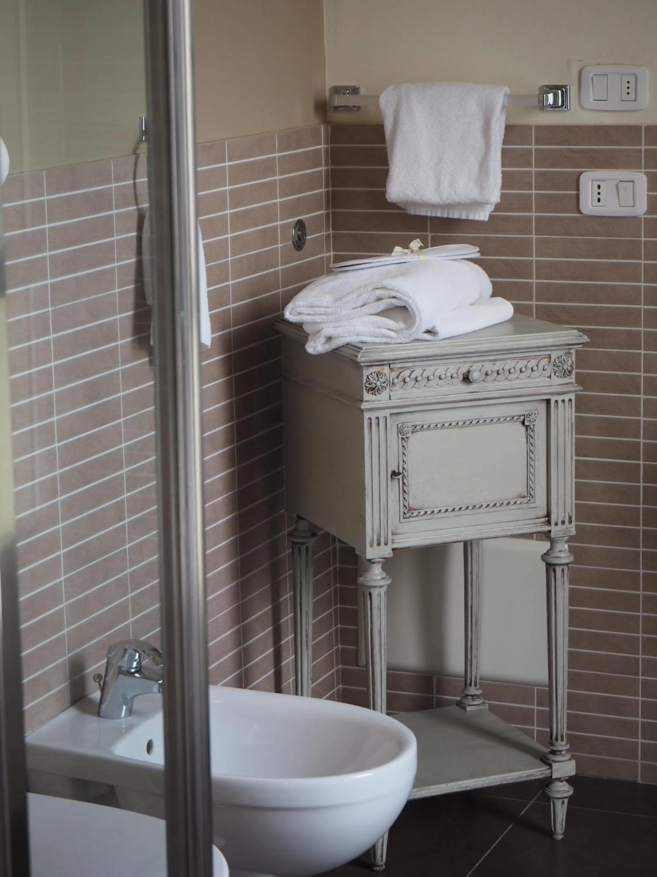 Shower in Santa Giulia Hotel e Residence Torino