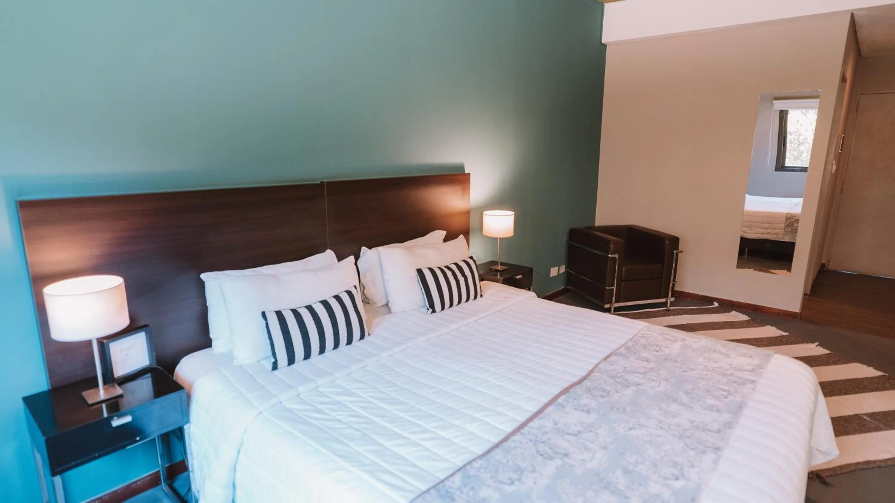 Bed in Casa Campus Pilar Suites