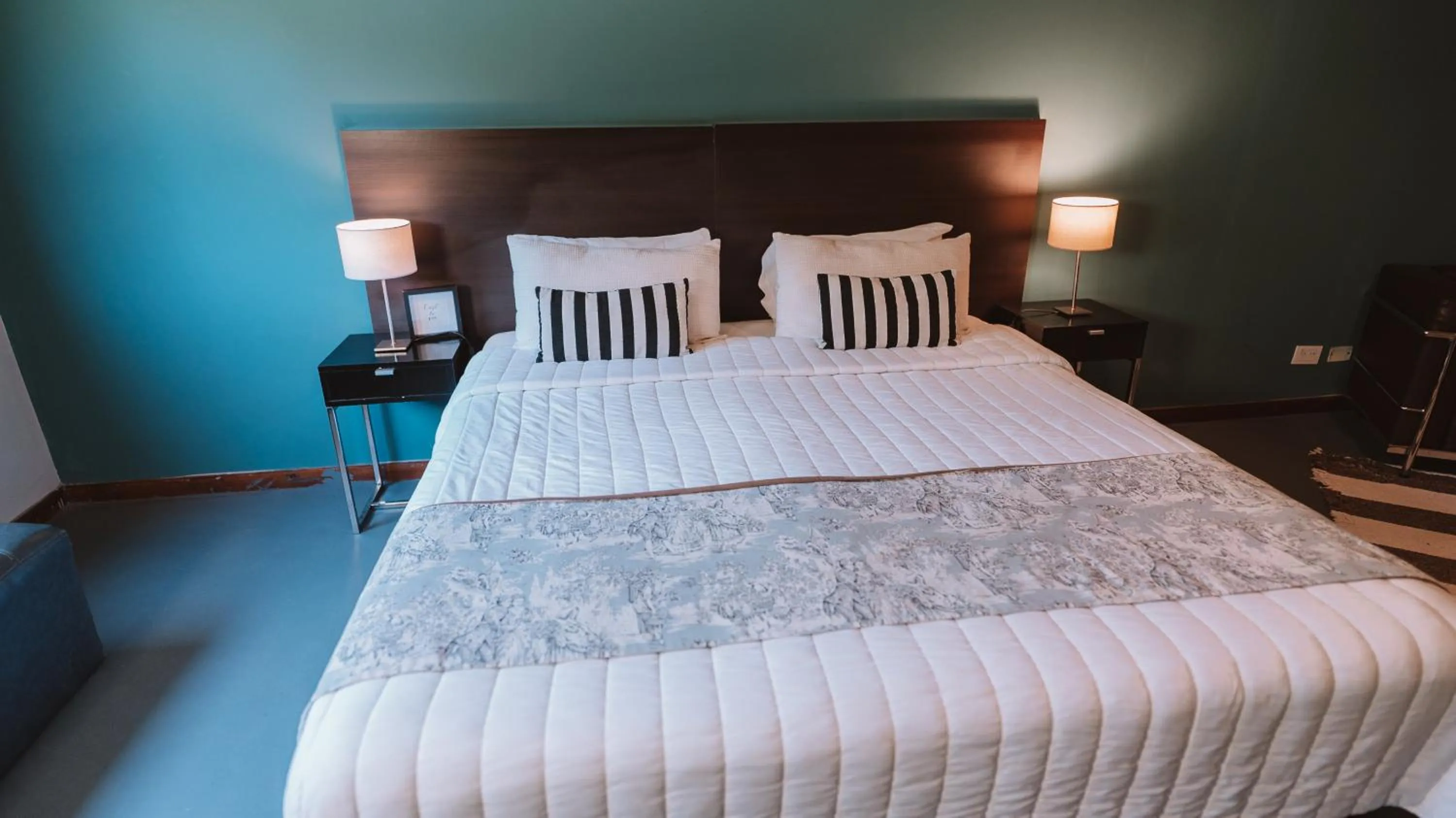 Bed in Casa Campus Pilar Suites