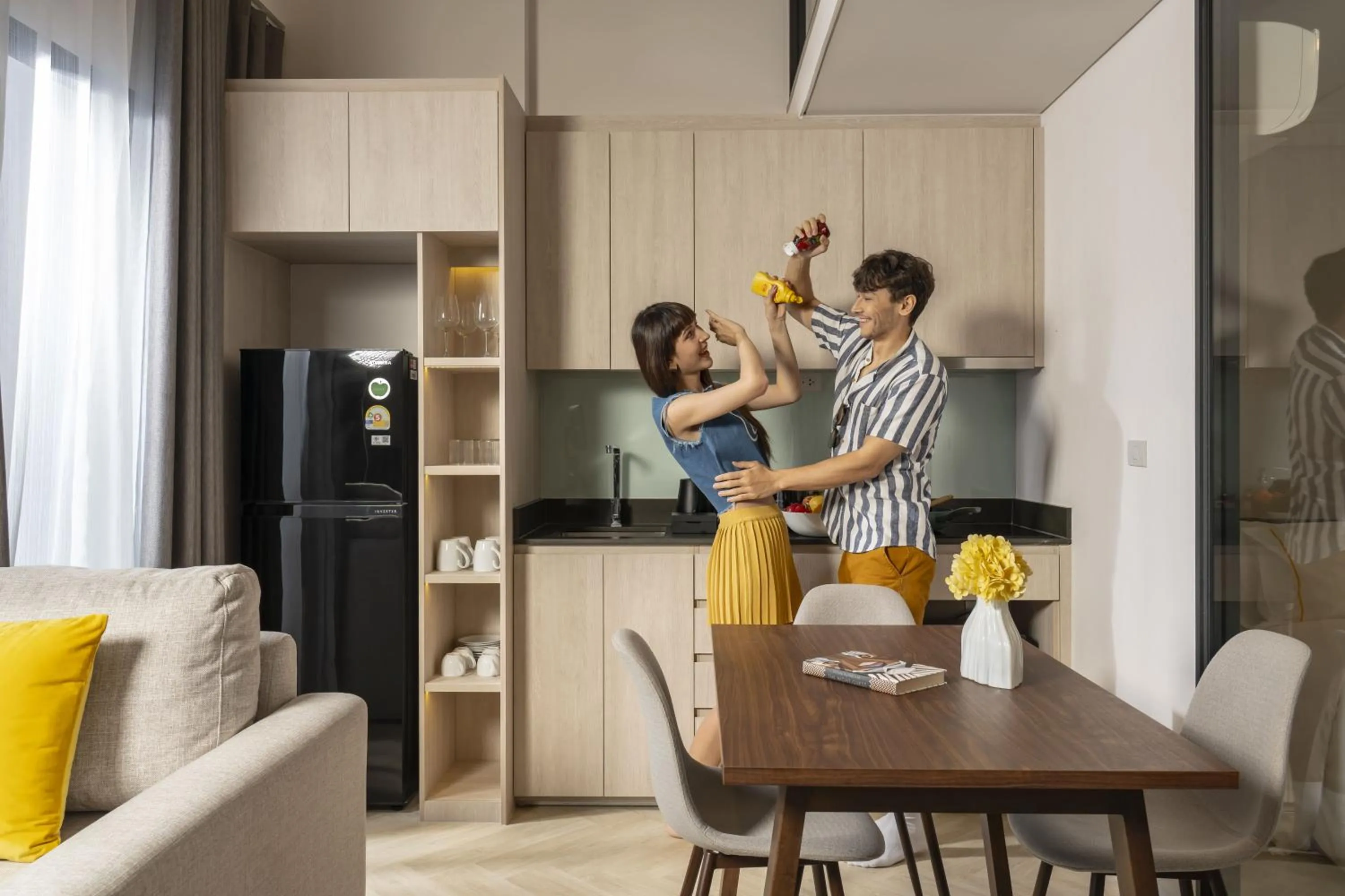 People in Cassia Rama 9 Bangkok, part of Banyan Group