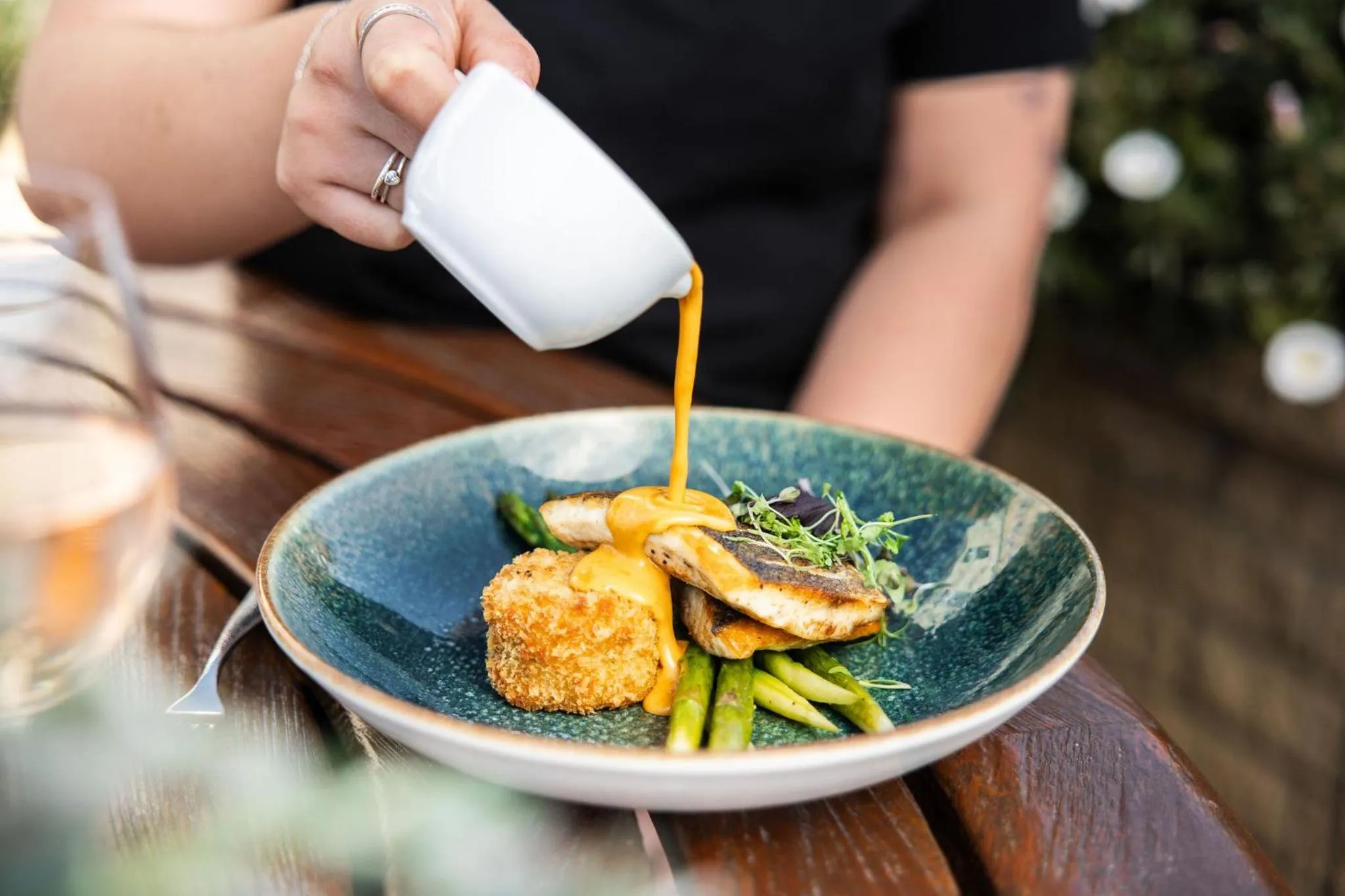 Food in Hotel Cristina