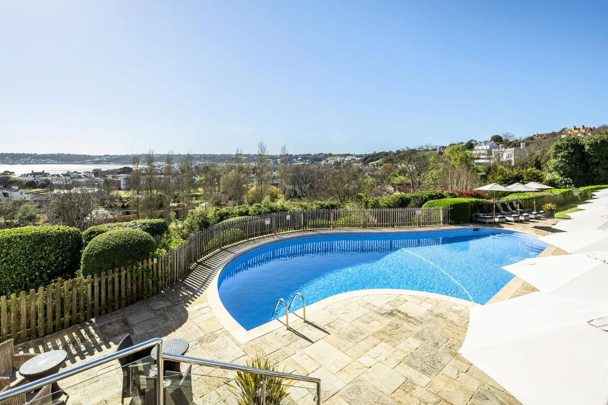Swimming pool in Hotel Cristina
